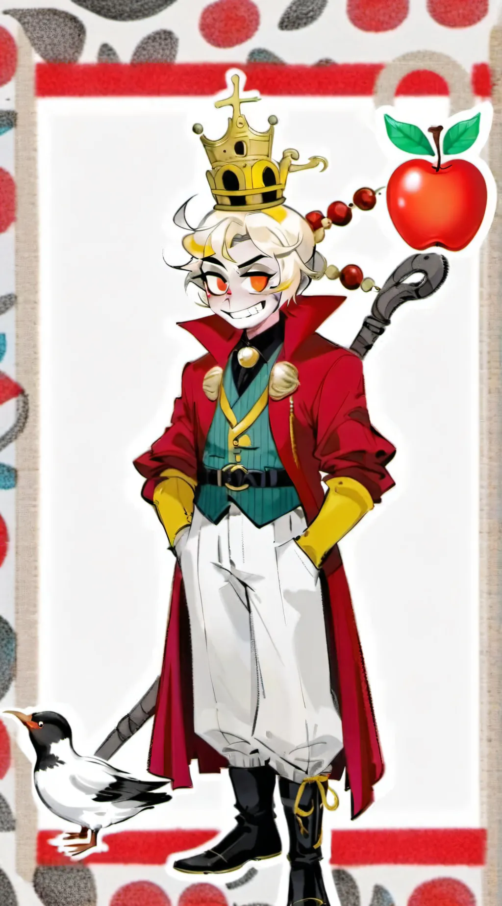 ai character: Lucifer background