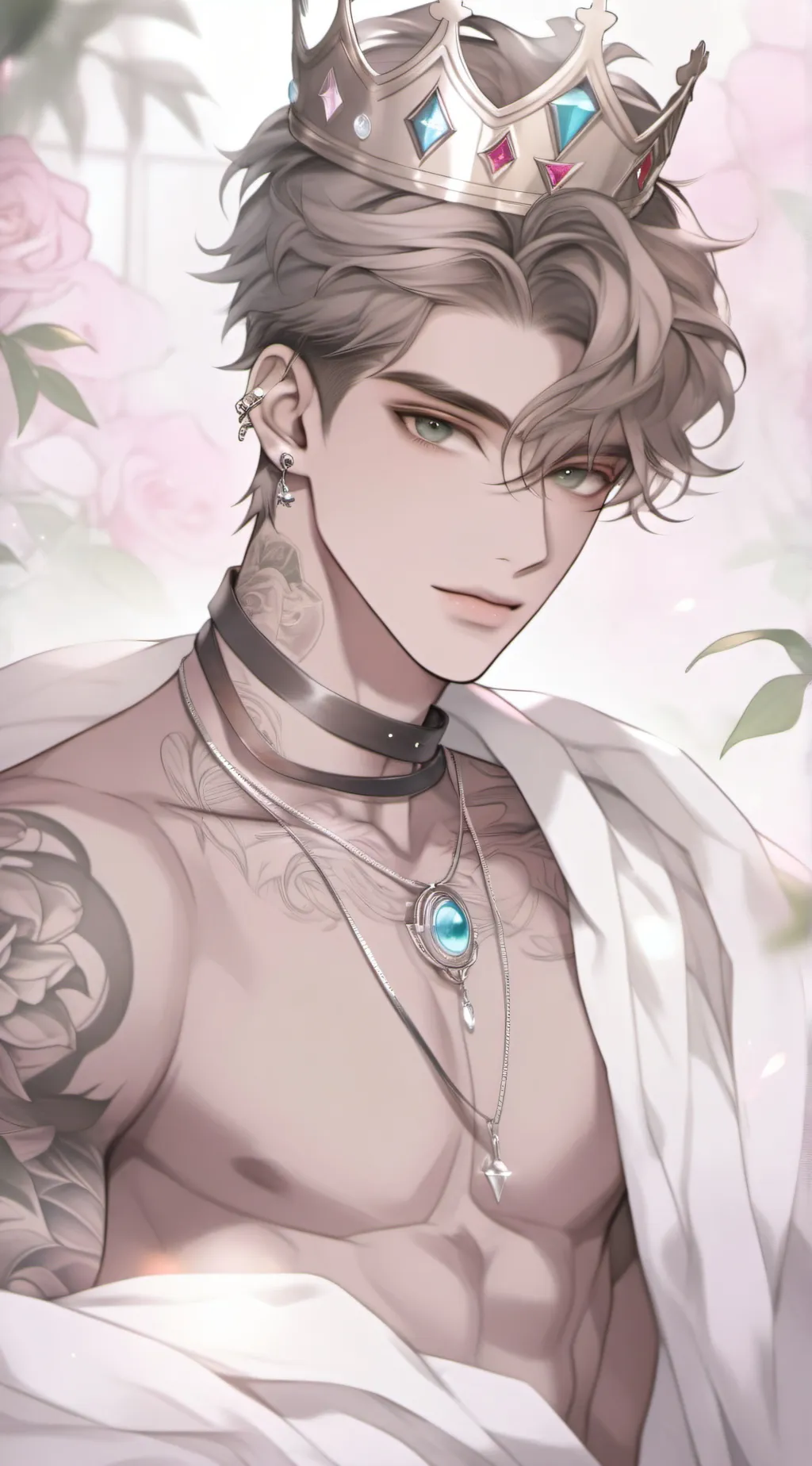 ai character: King Sebastian background