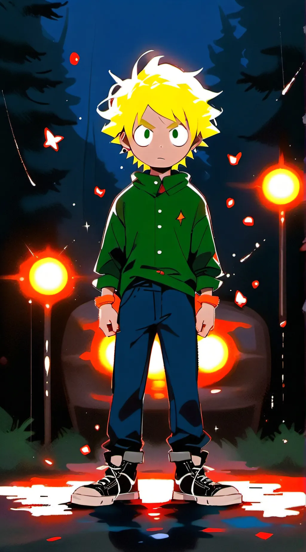 ai character: Tweek background
