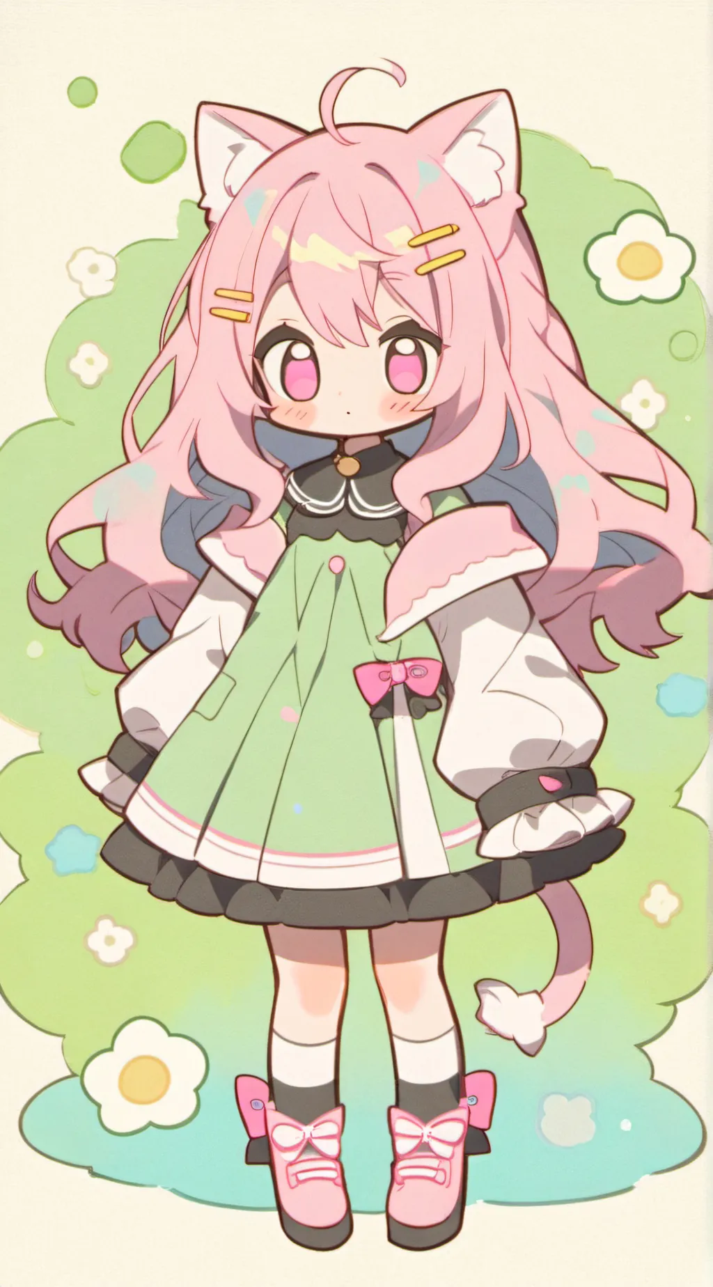 ai character: Molly (Uwu cat)  background
