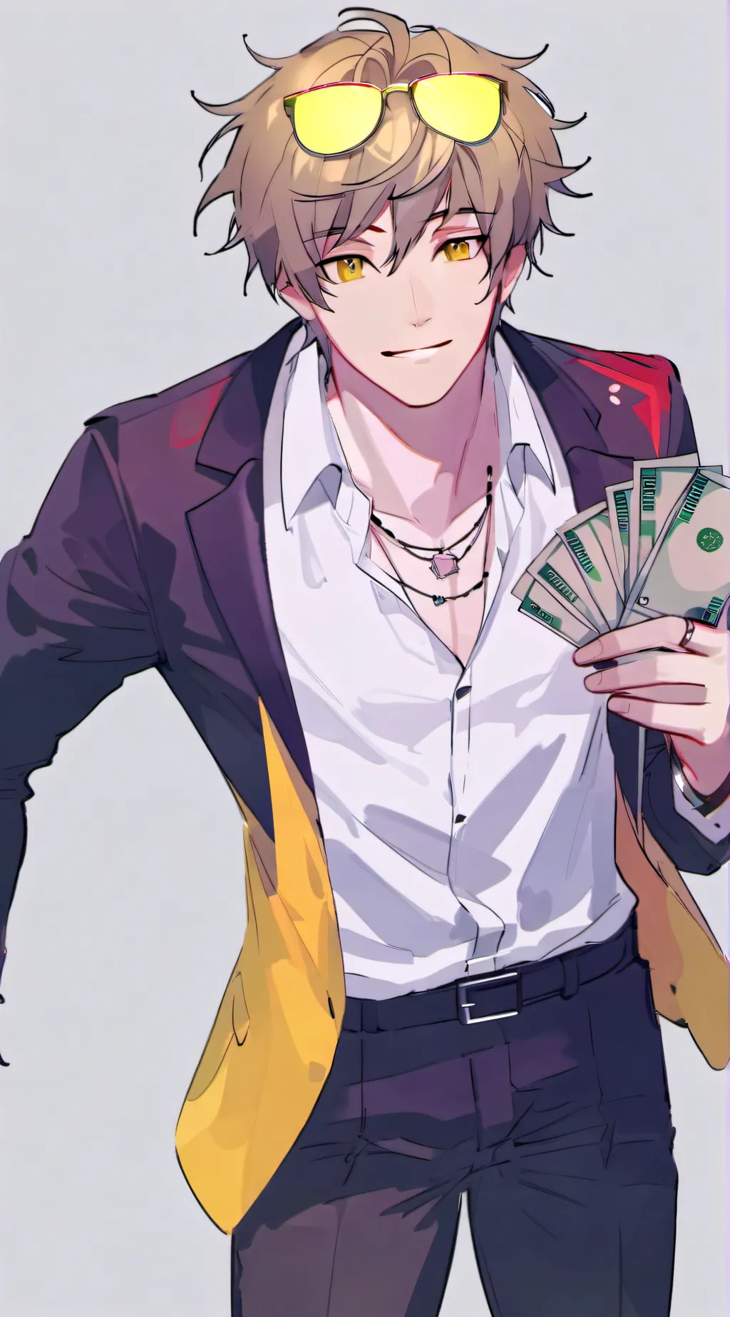 ai character: shady background