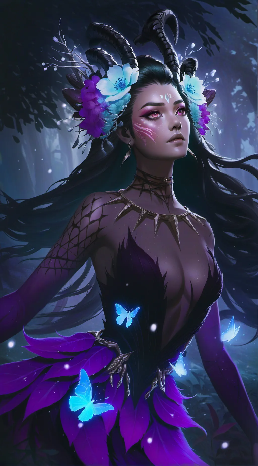 ai character: Amren the Druid background