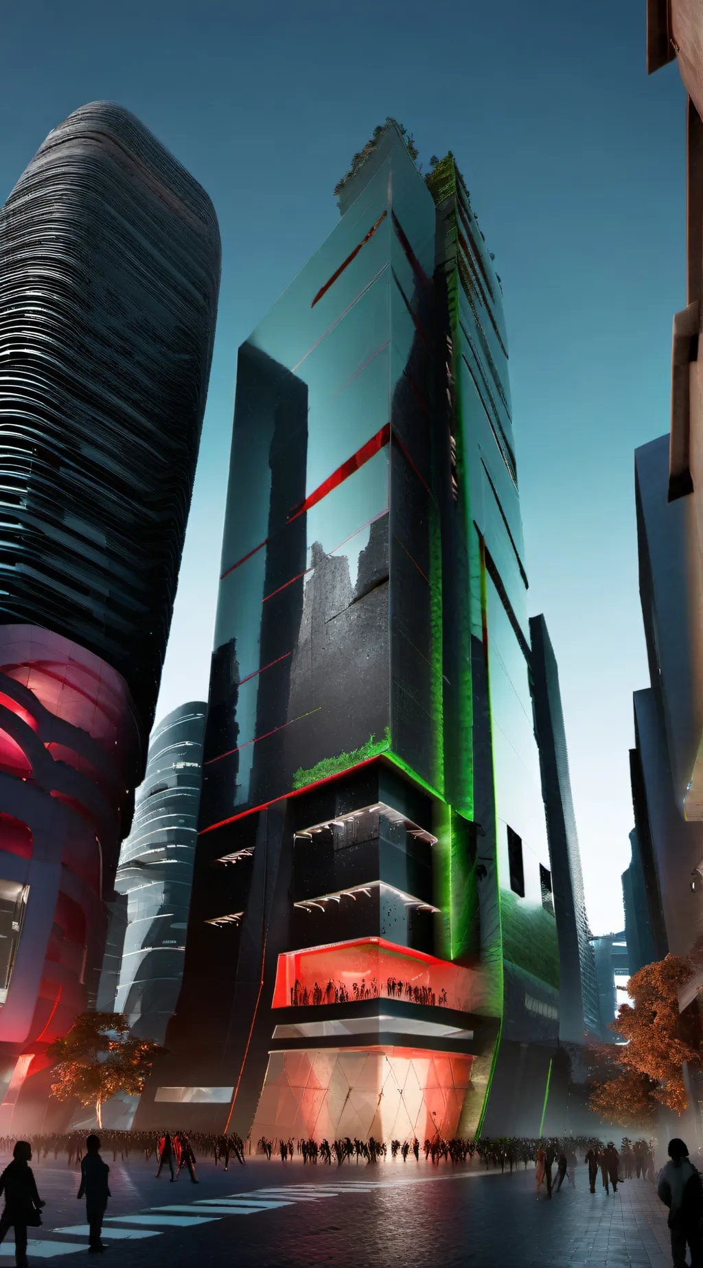 ai character: Godzilla background