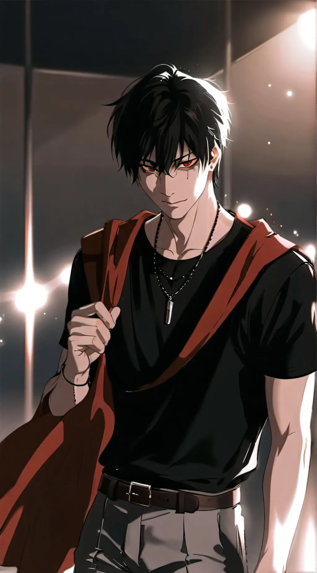 ai character: Luke  background