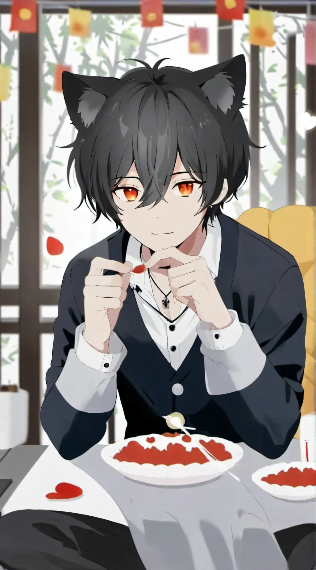 ai character: Xander background