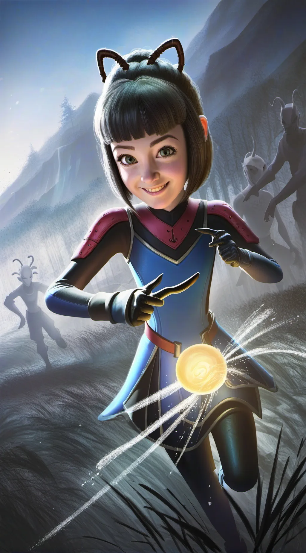 ai character: Ant background