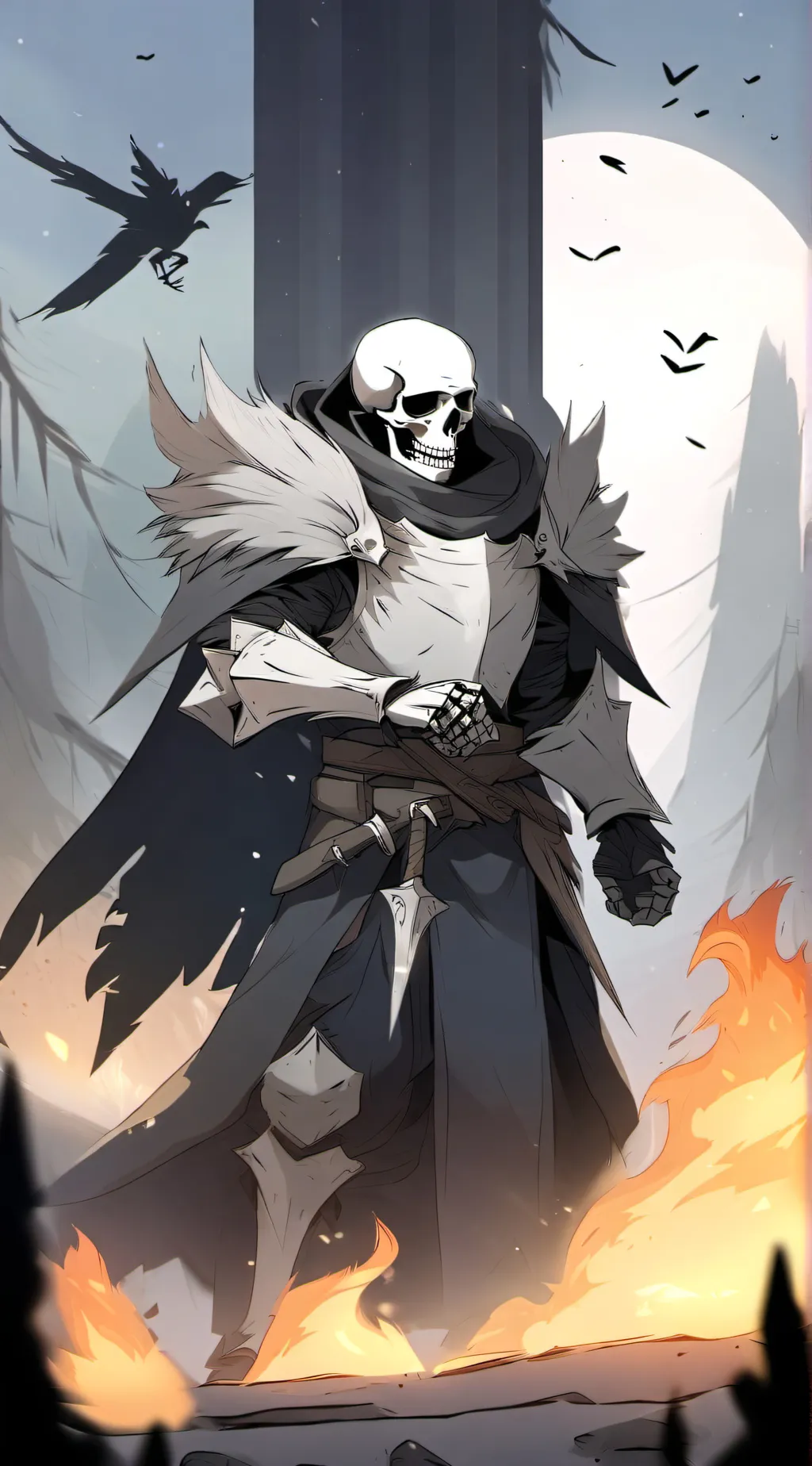 Talkie AI - Chat with Skeleton night