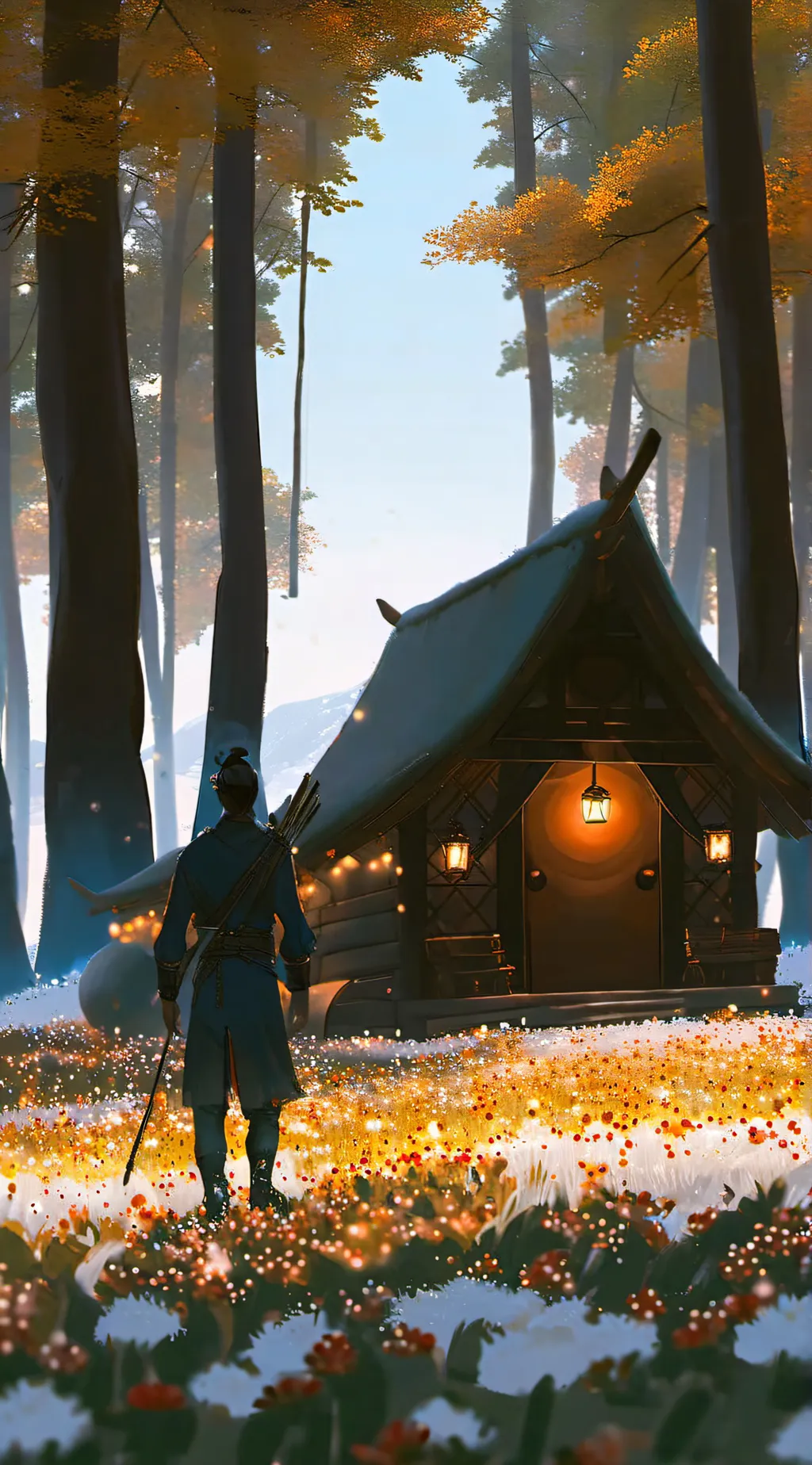 ai character: Un+de (camp) background