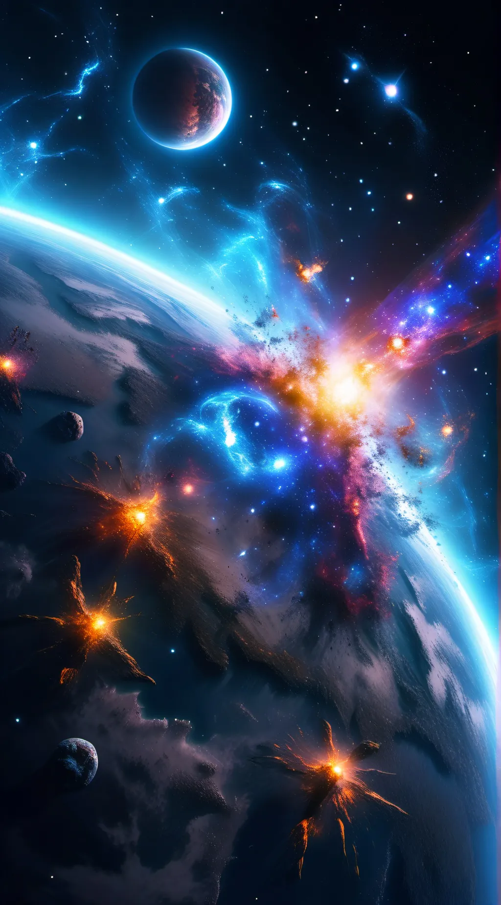 ai character: solarballs background