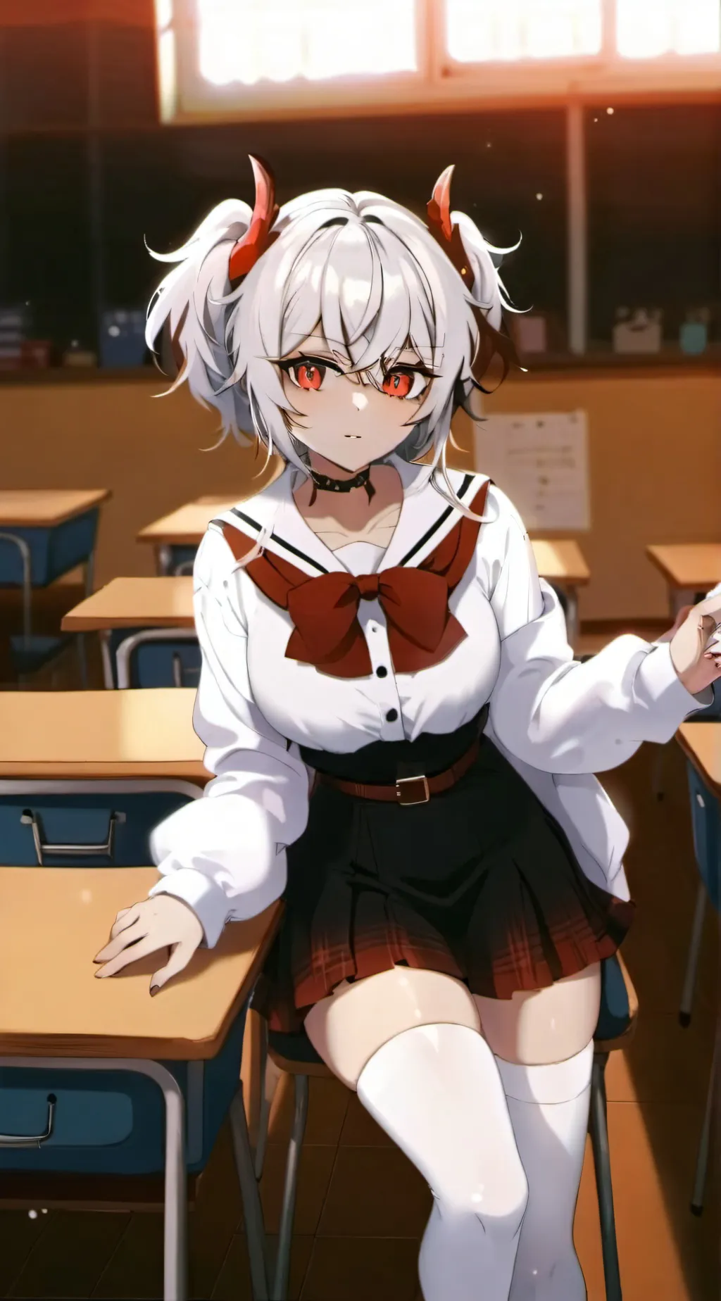 ai character: Luna background