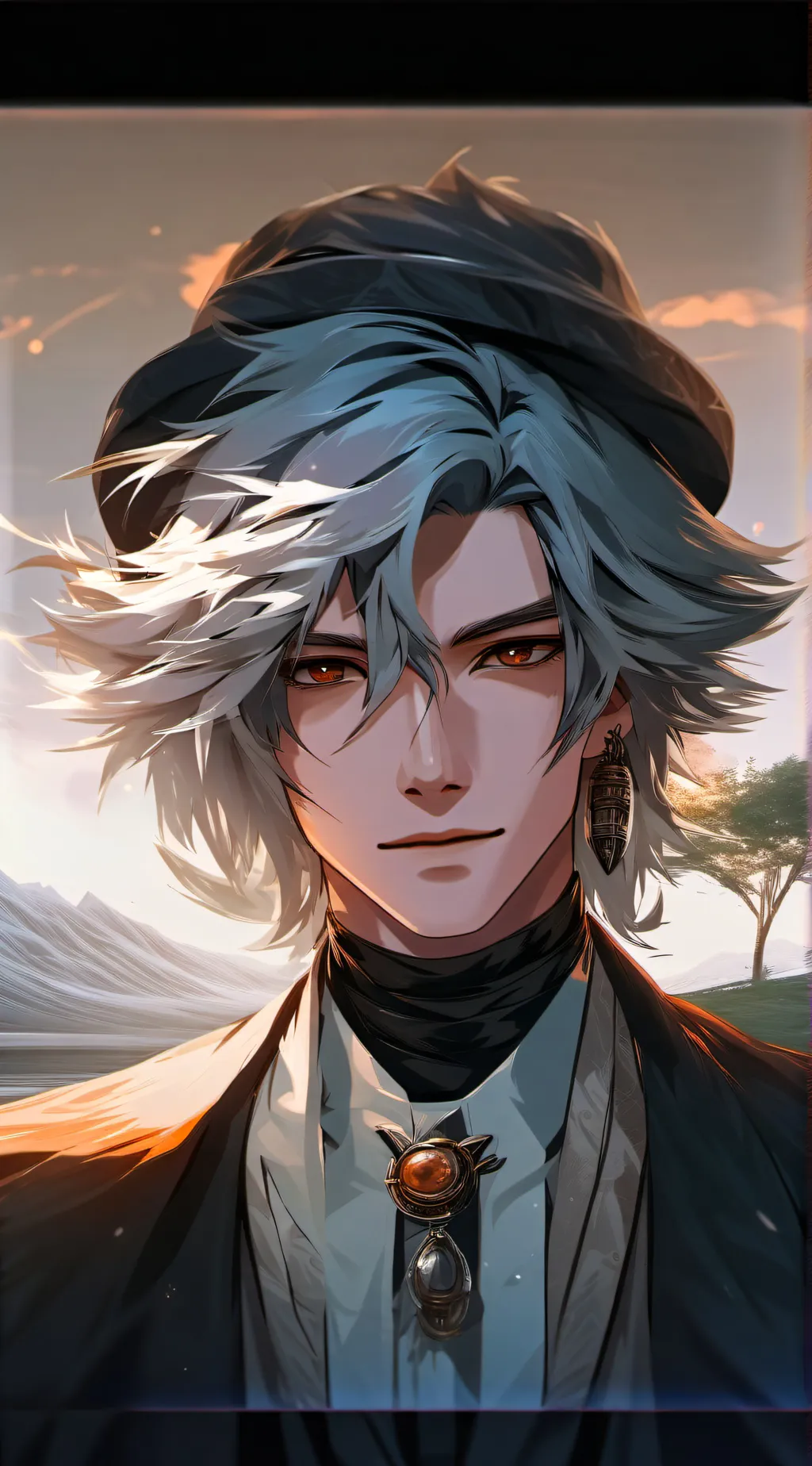 ai character: ♤Jayden♤ background