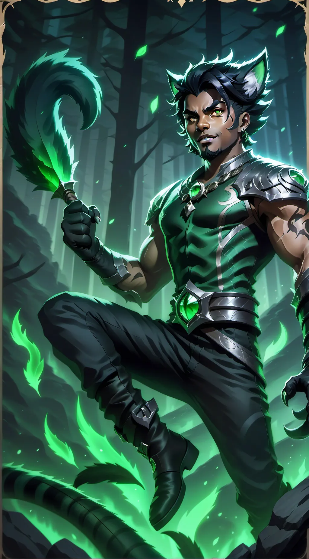 ai character: Zach background