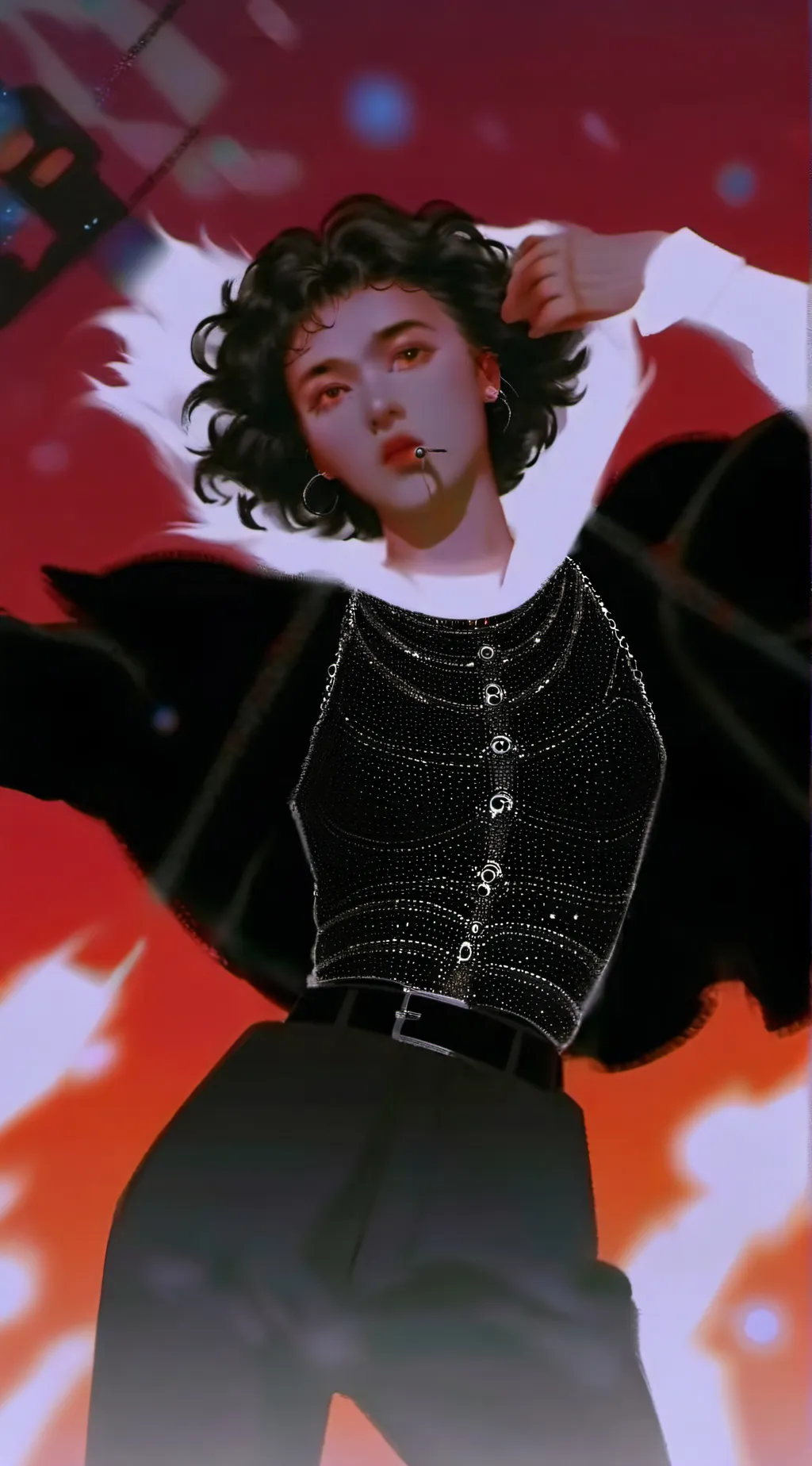 ai character: Csenge background