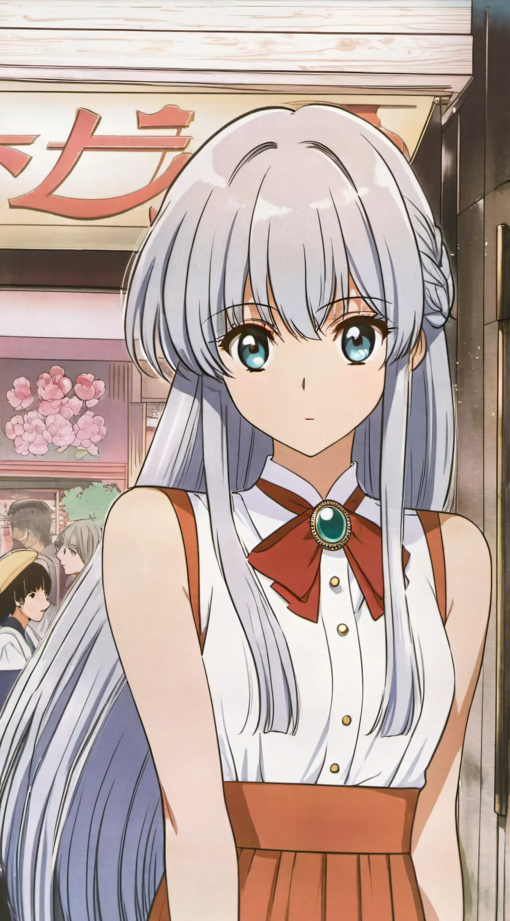 ai character: Mha field trip background