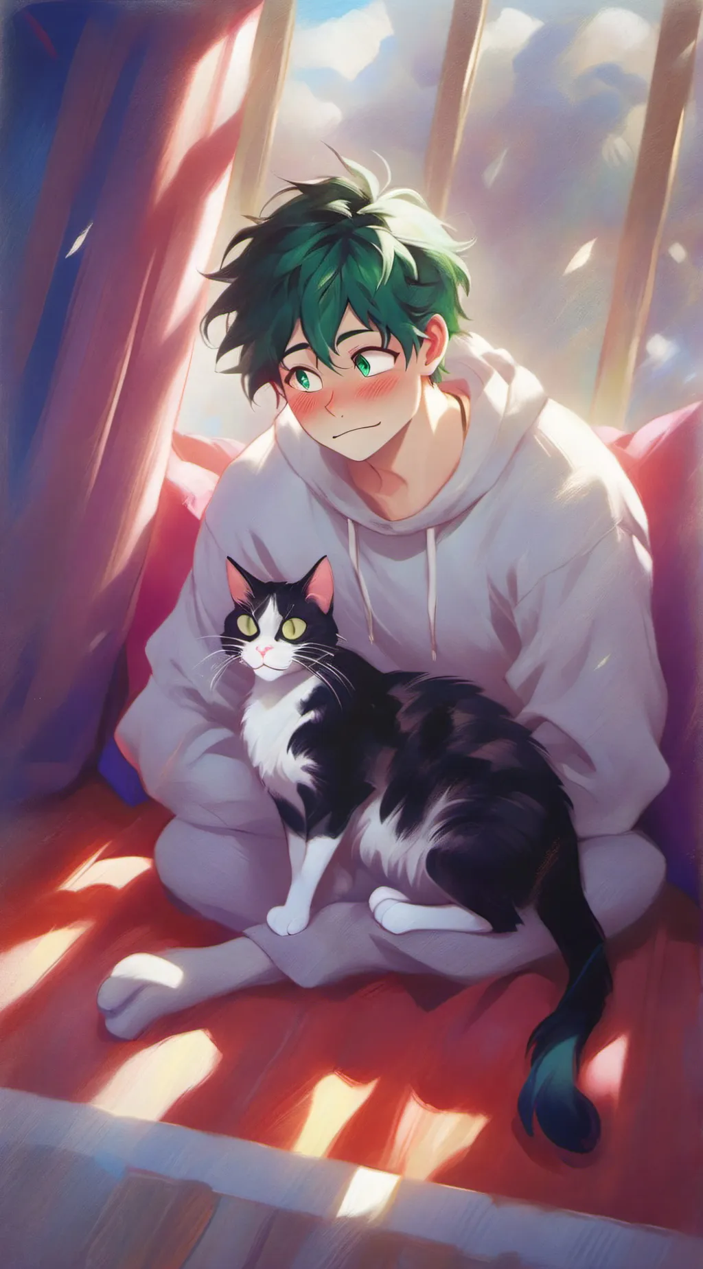 ai character: Deku rp. background