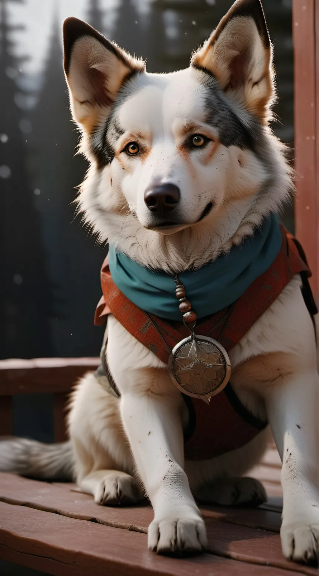 ai character: Biscuits  background