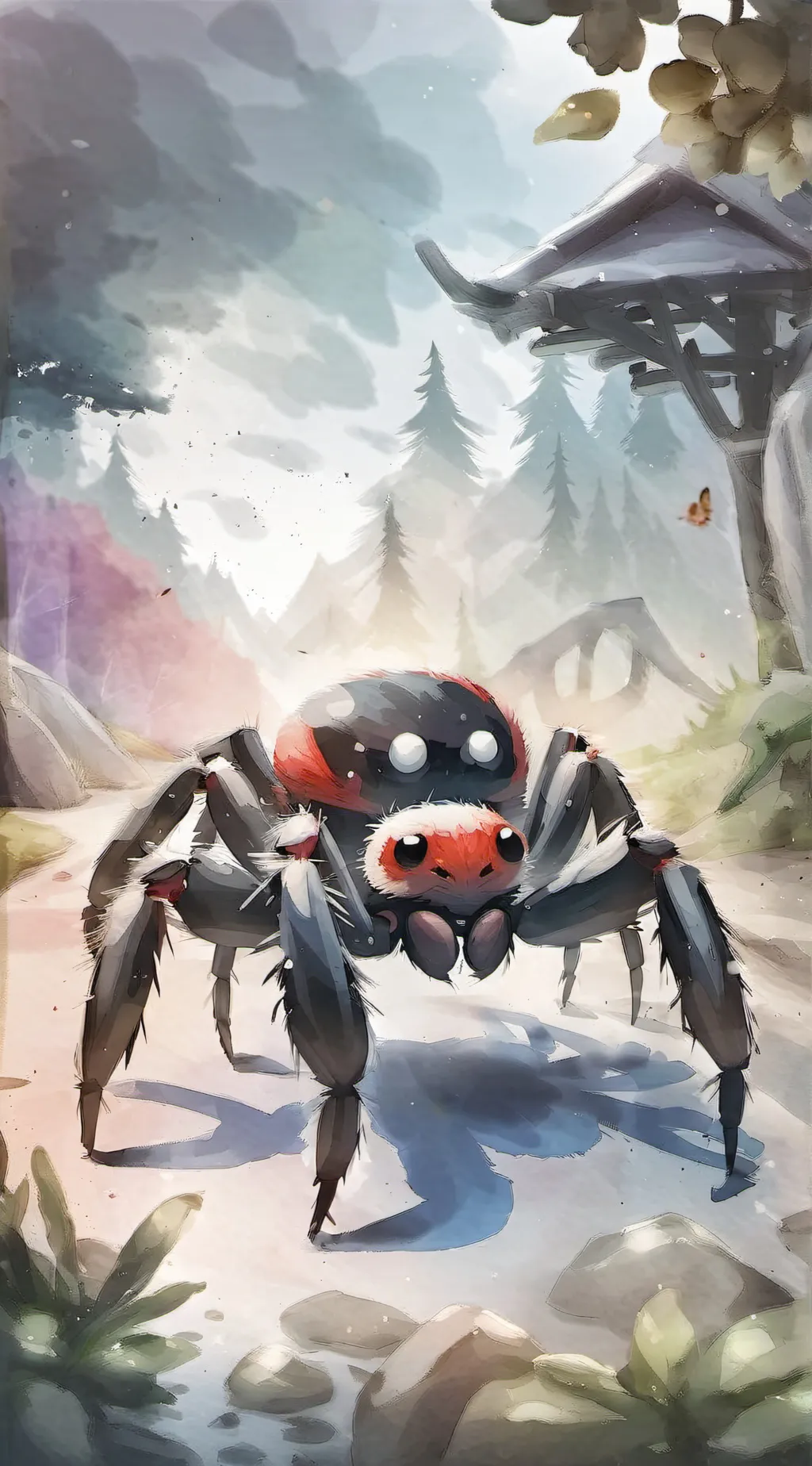 ai character: SPOODER background