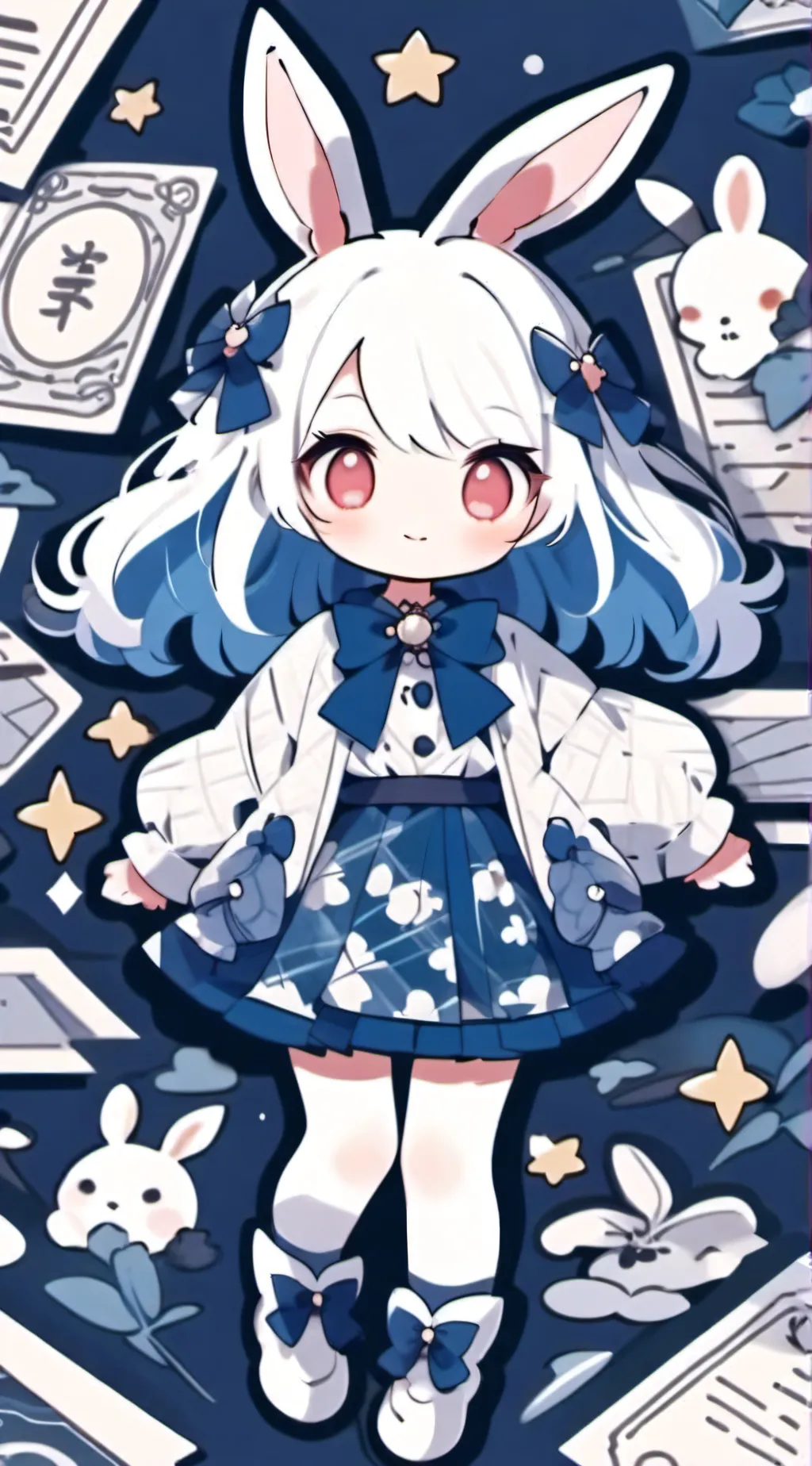 ai character: Lilly background