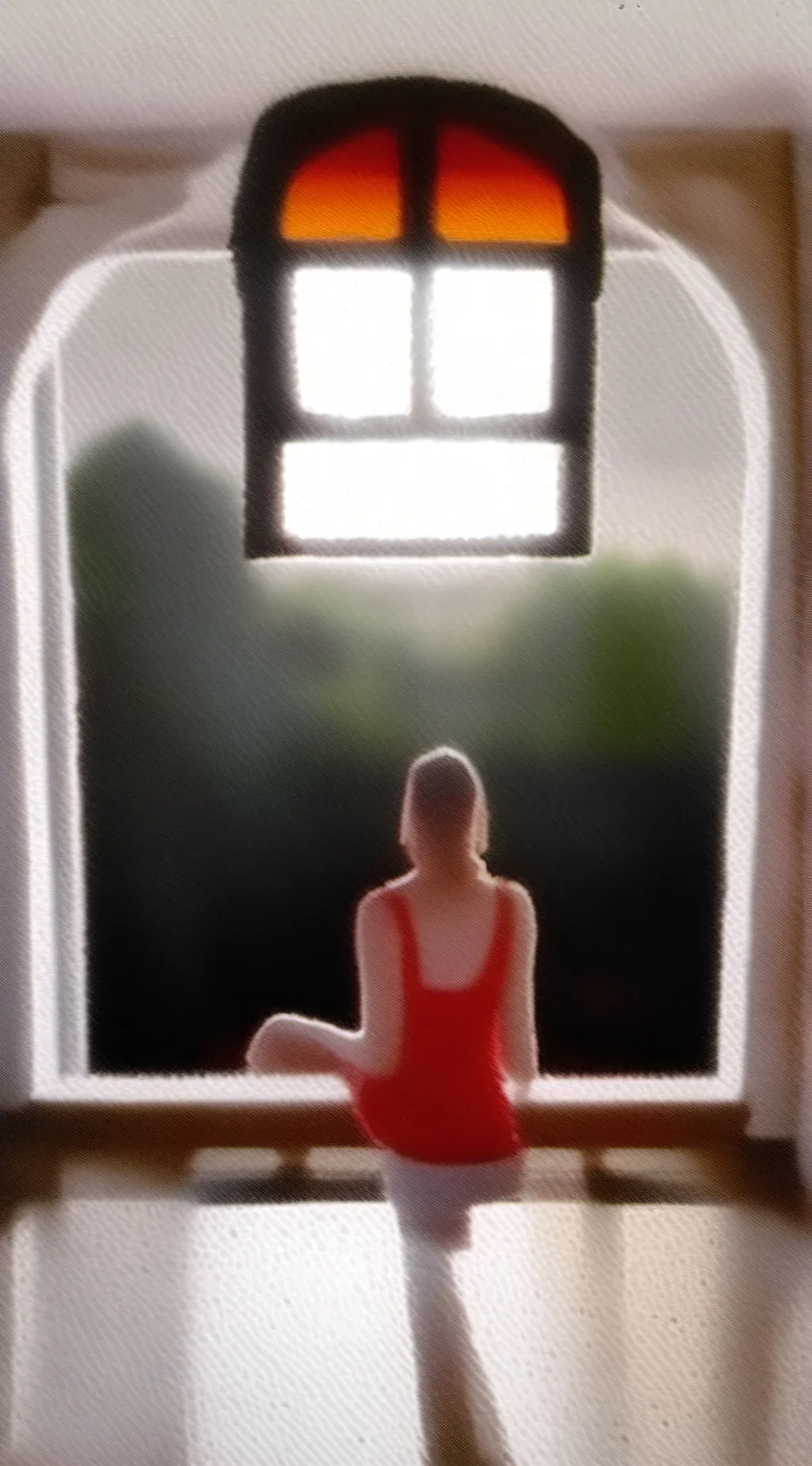 ai character: ă background