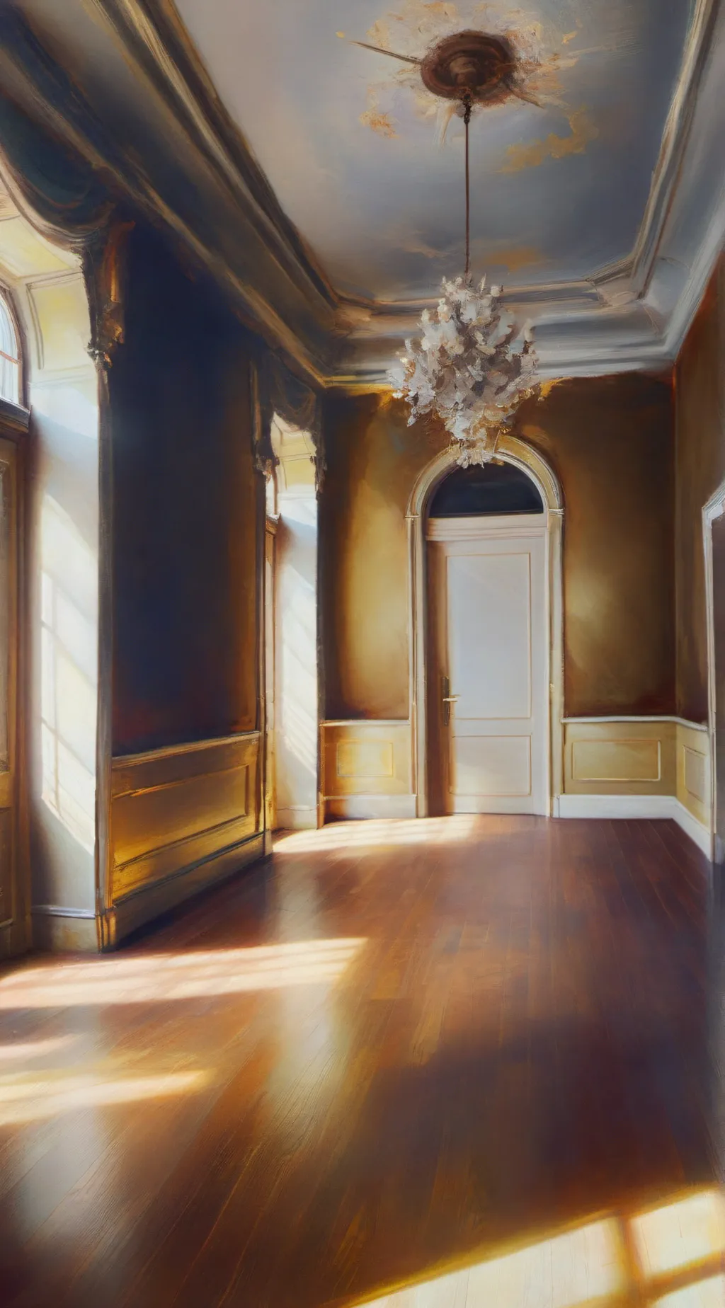 ai character: The Backrooms background