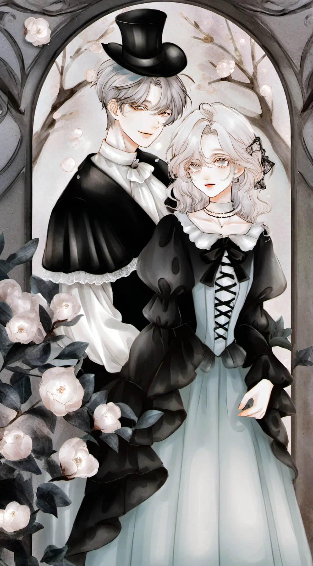 ai character: Oliver x Δlice background