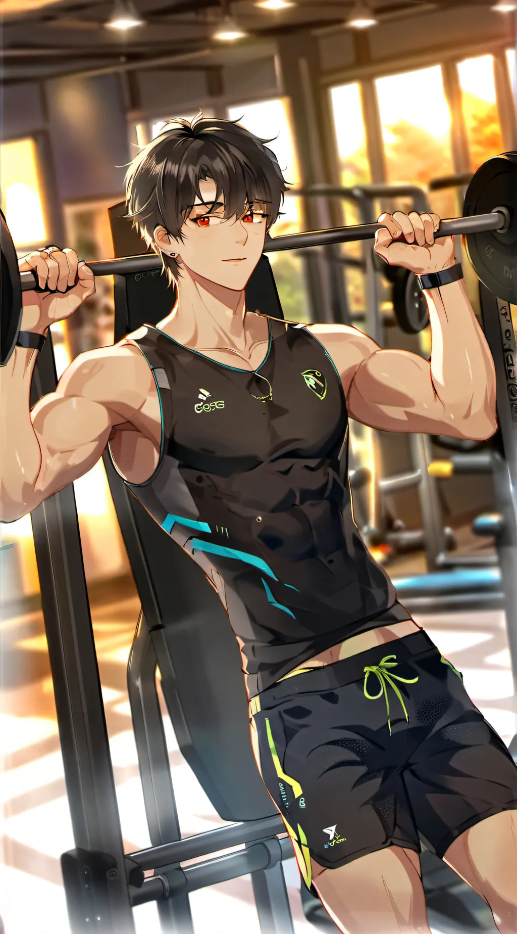 ai character: Tyler..☆ background