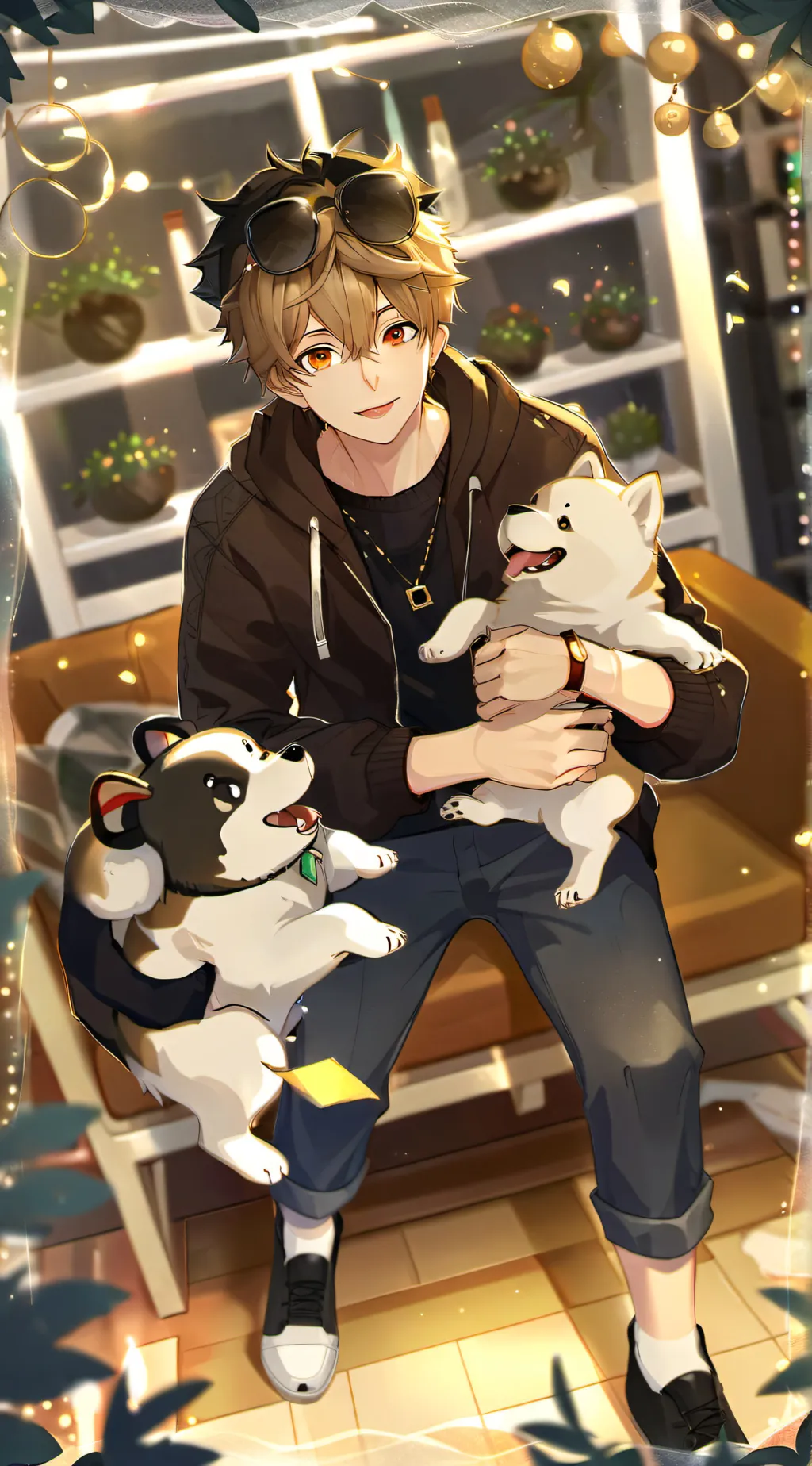 ai character: ✨Levi✨ background