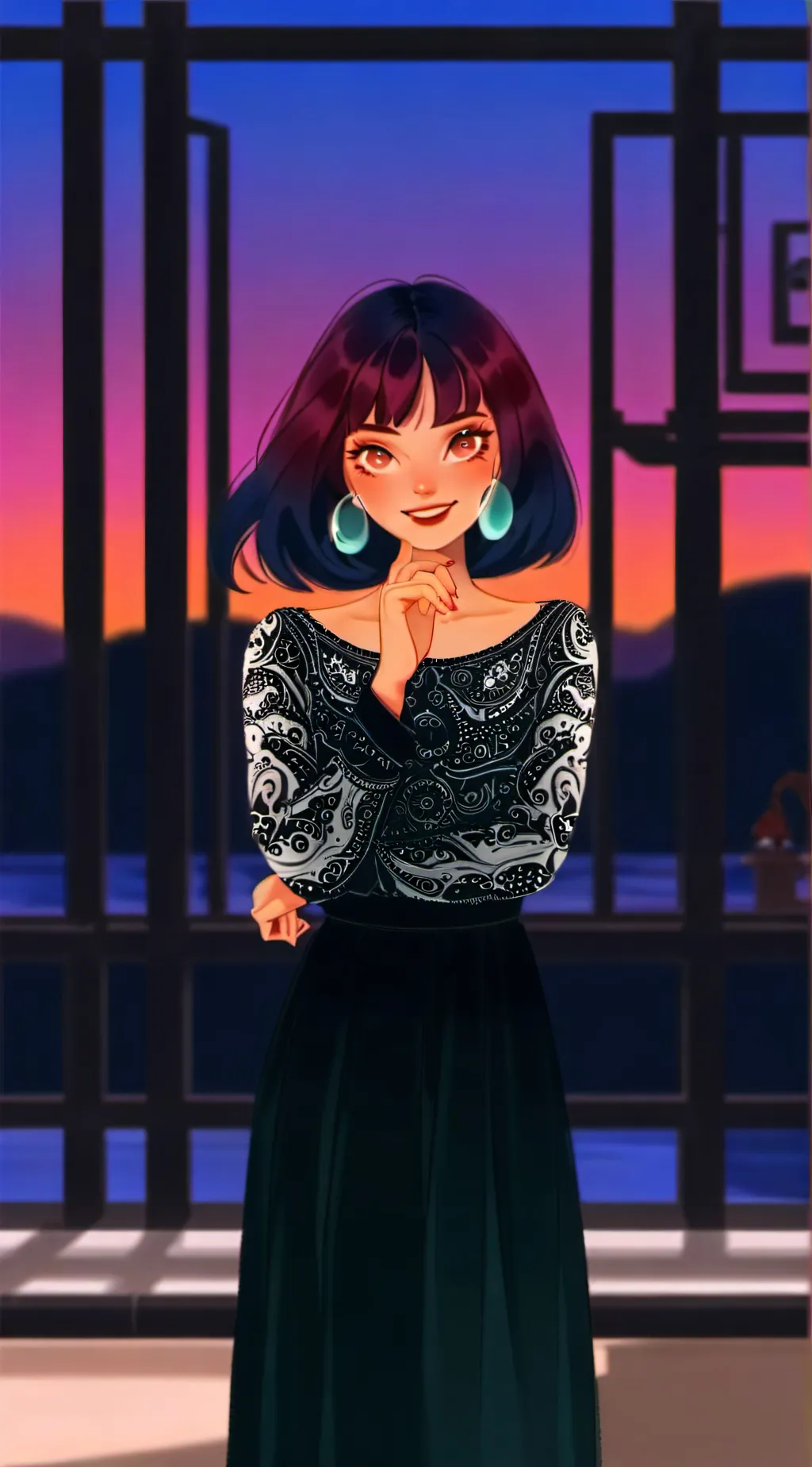 ai character: Jr Academy  background