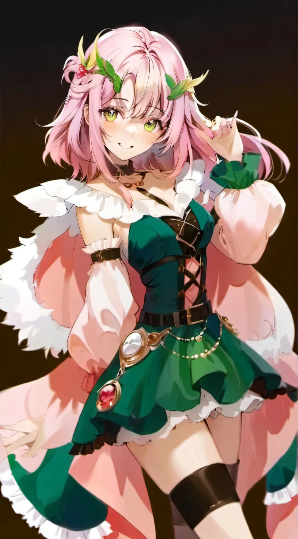 ai character: Makio background