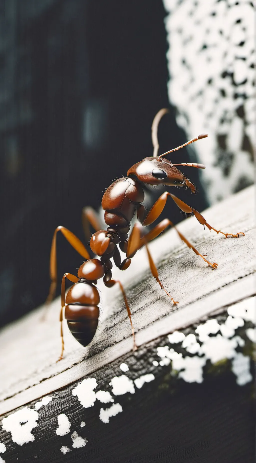 ai character: ant colonie  background