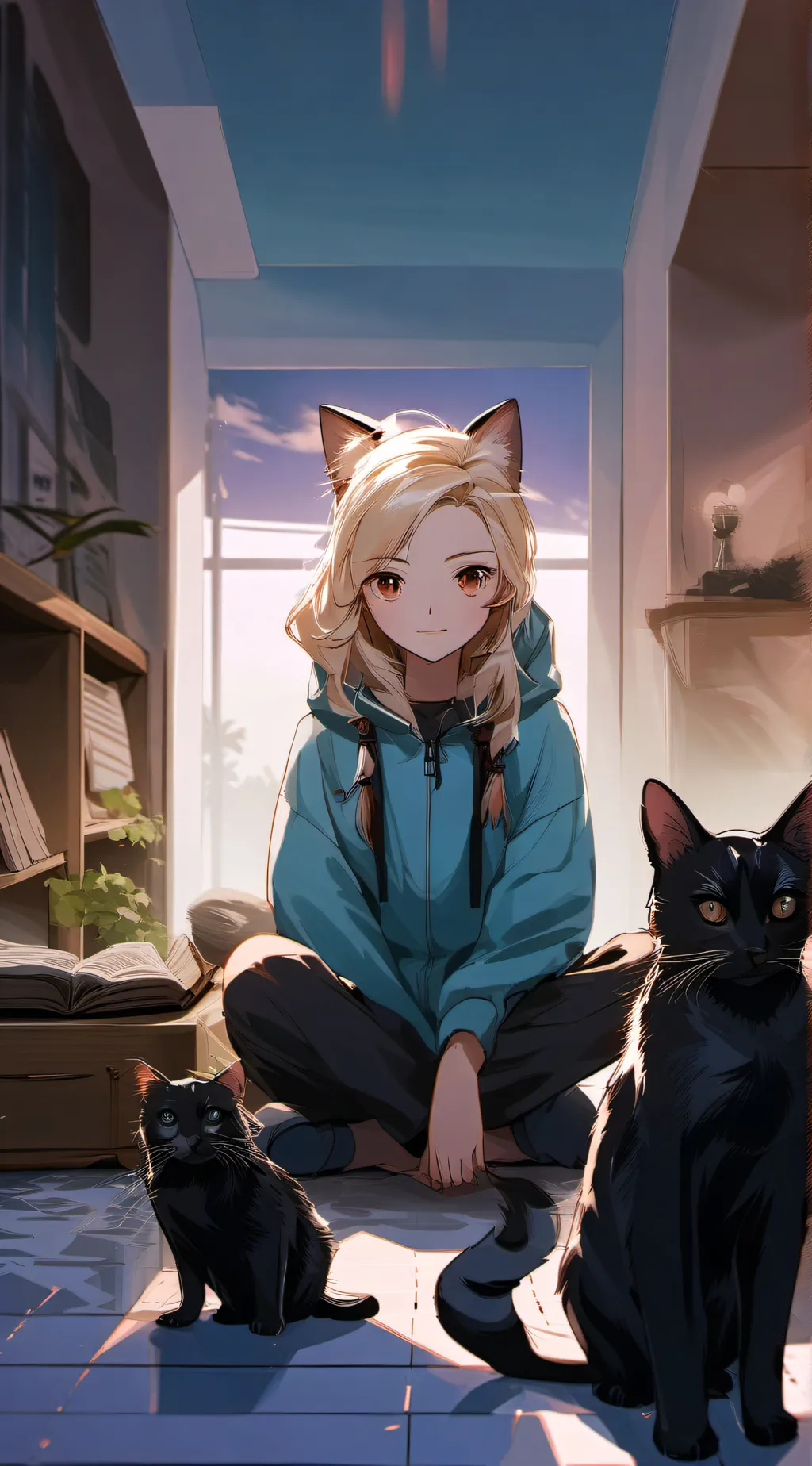 ai character: Nikki  background