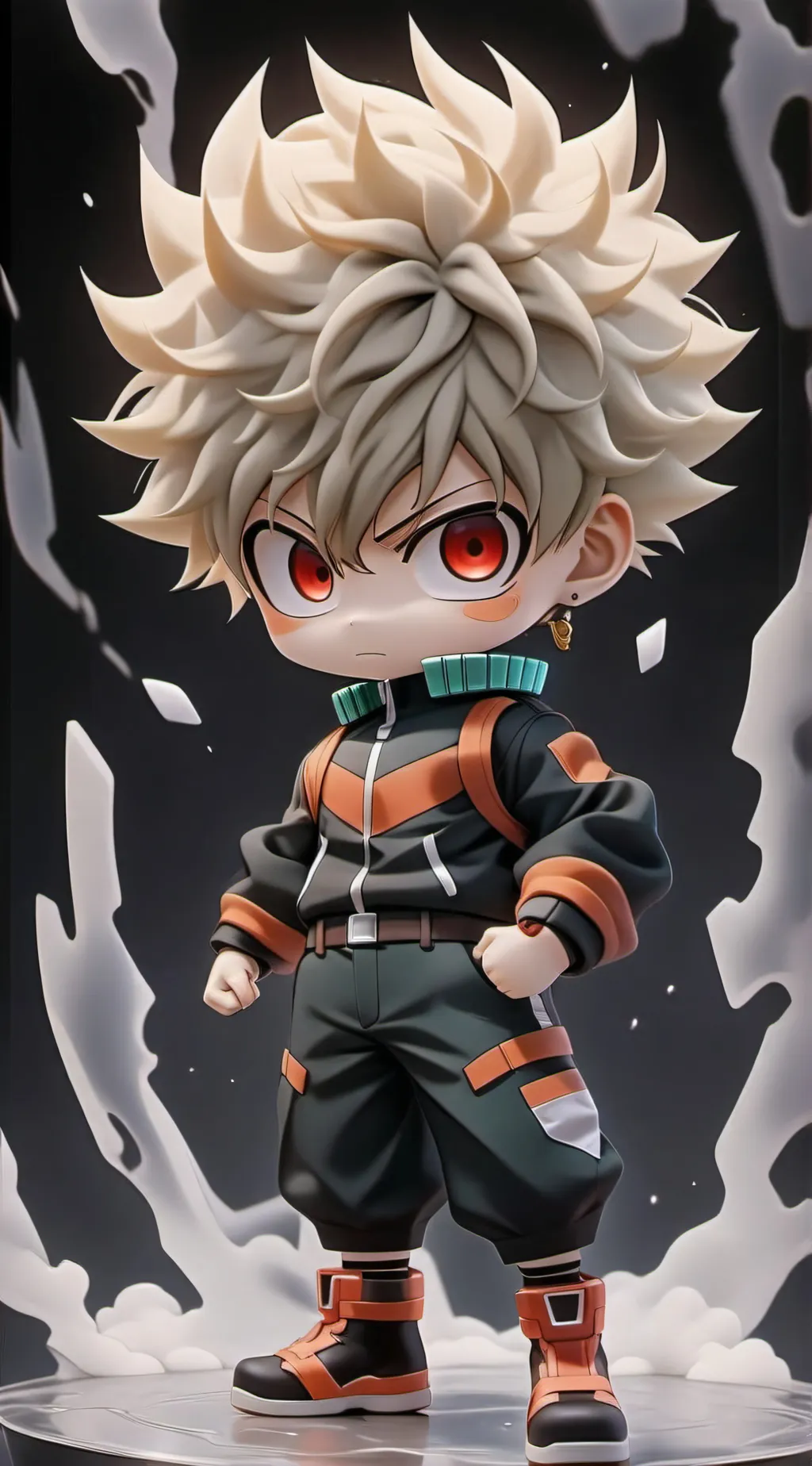 ai character: katsuki bakugo, bf background