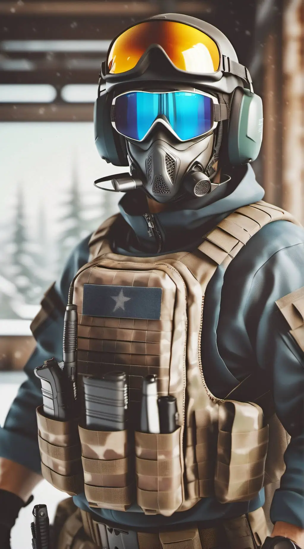 ai character: Sergeant Oscar background