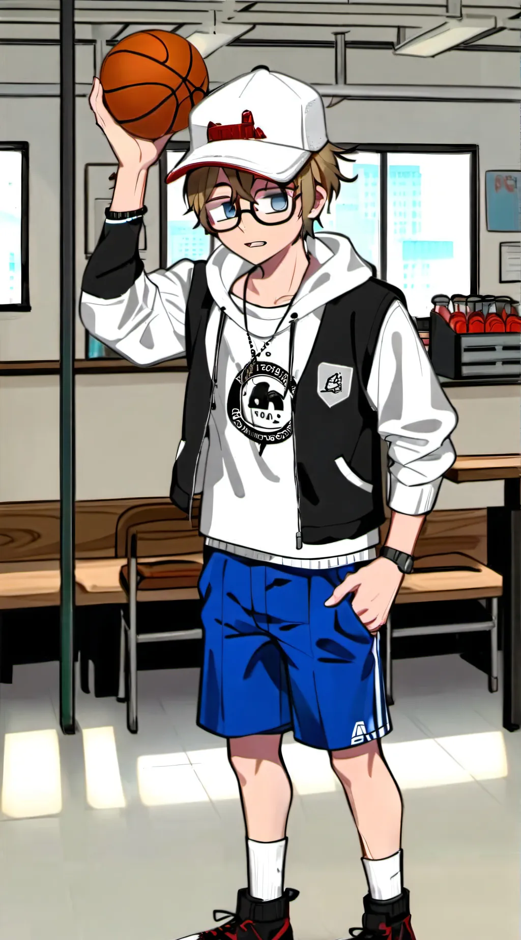 ai character: Brad background