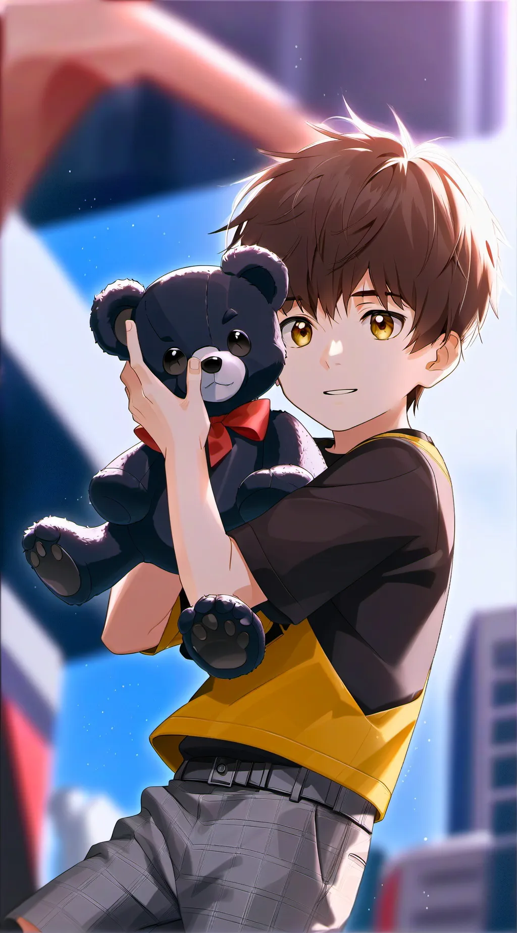 ai character: Evan Afton!¡! background