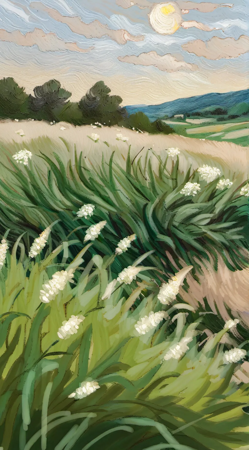 ai character: go touch GRASS💀 background