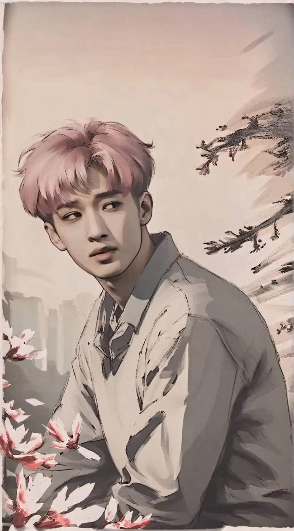 ai character: ♡Bangchan♡ background