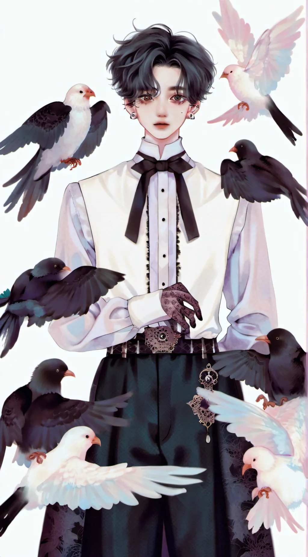 ai character: Damian background