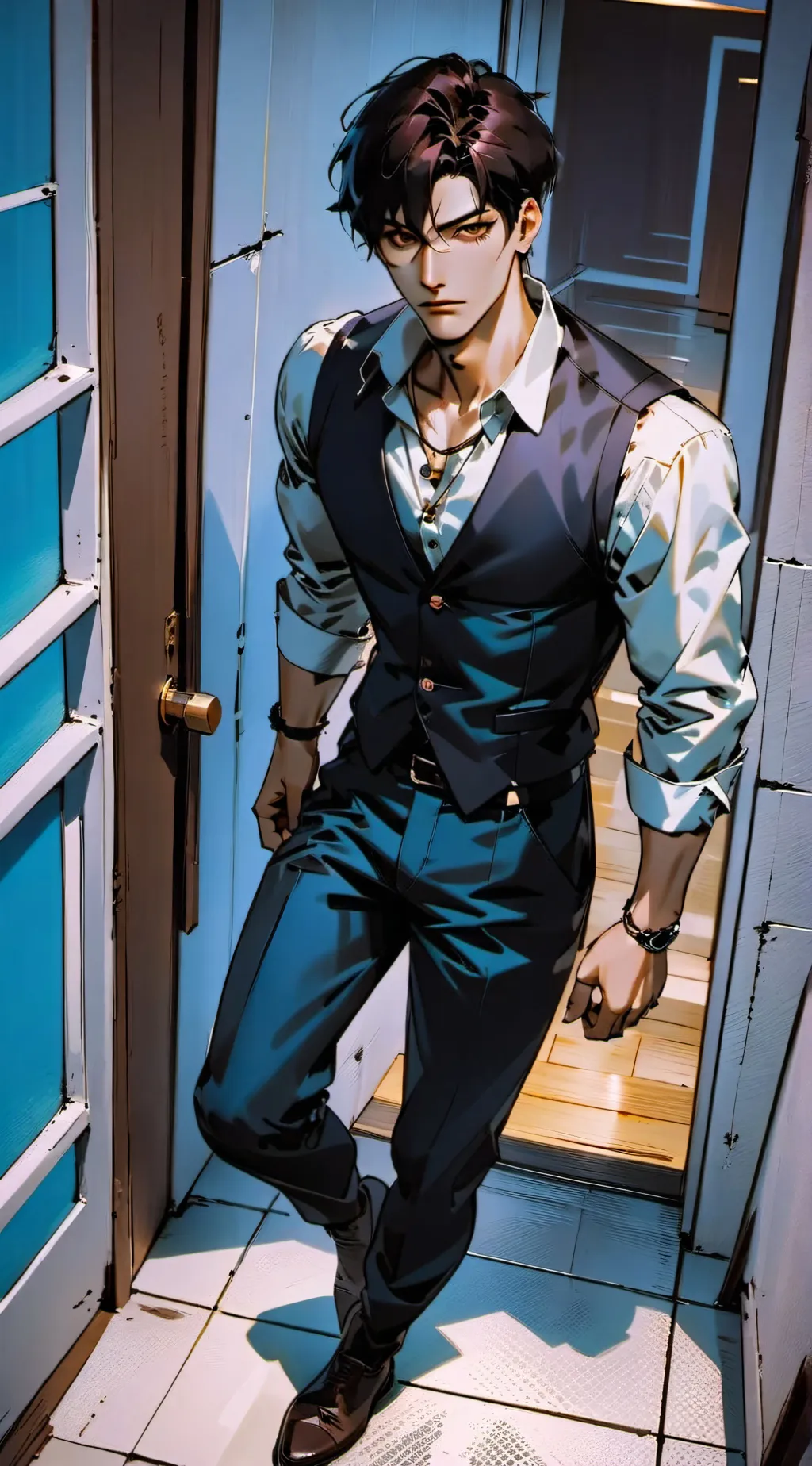 ai character: Izumi background