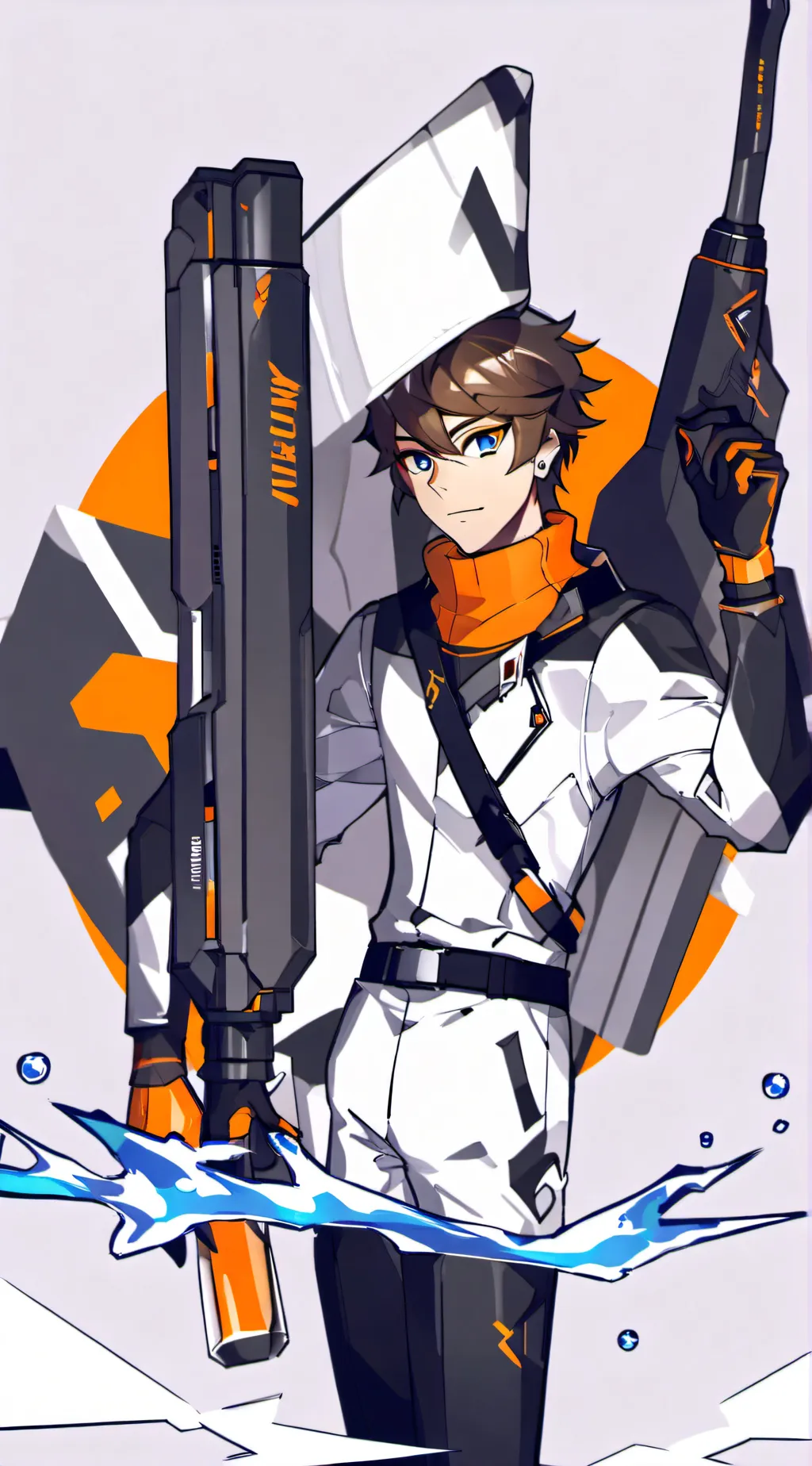 ai character: shadow strike squa background