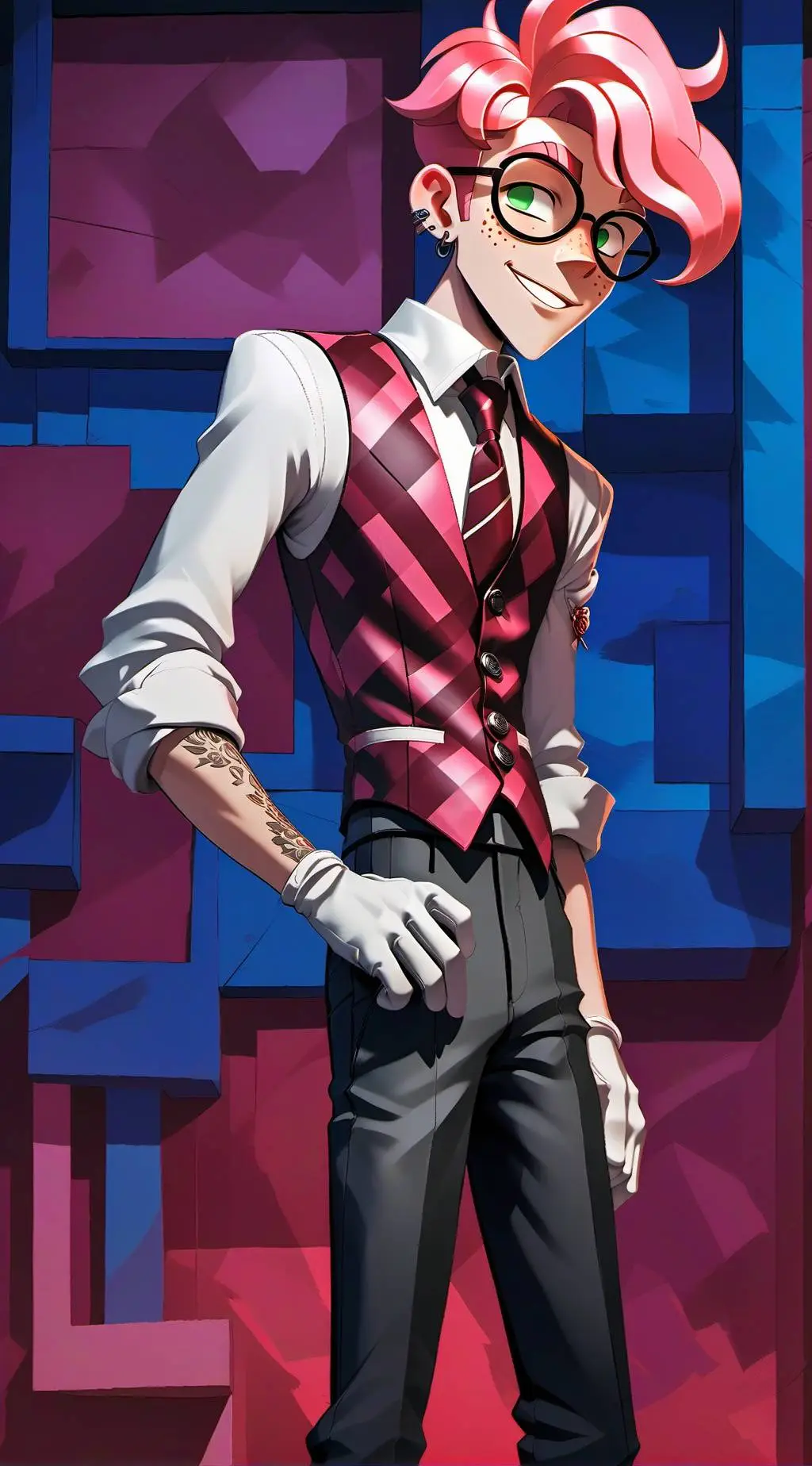 ai character: Angel dust background