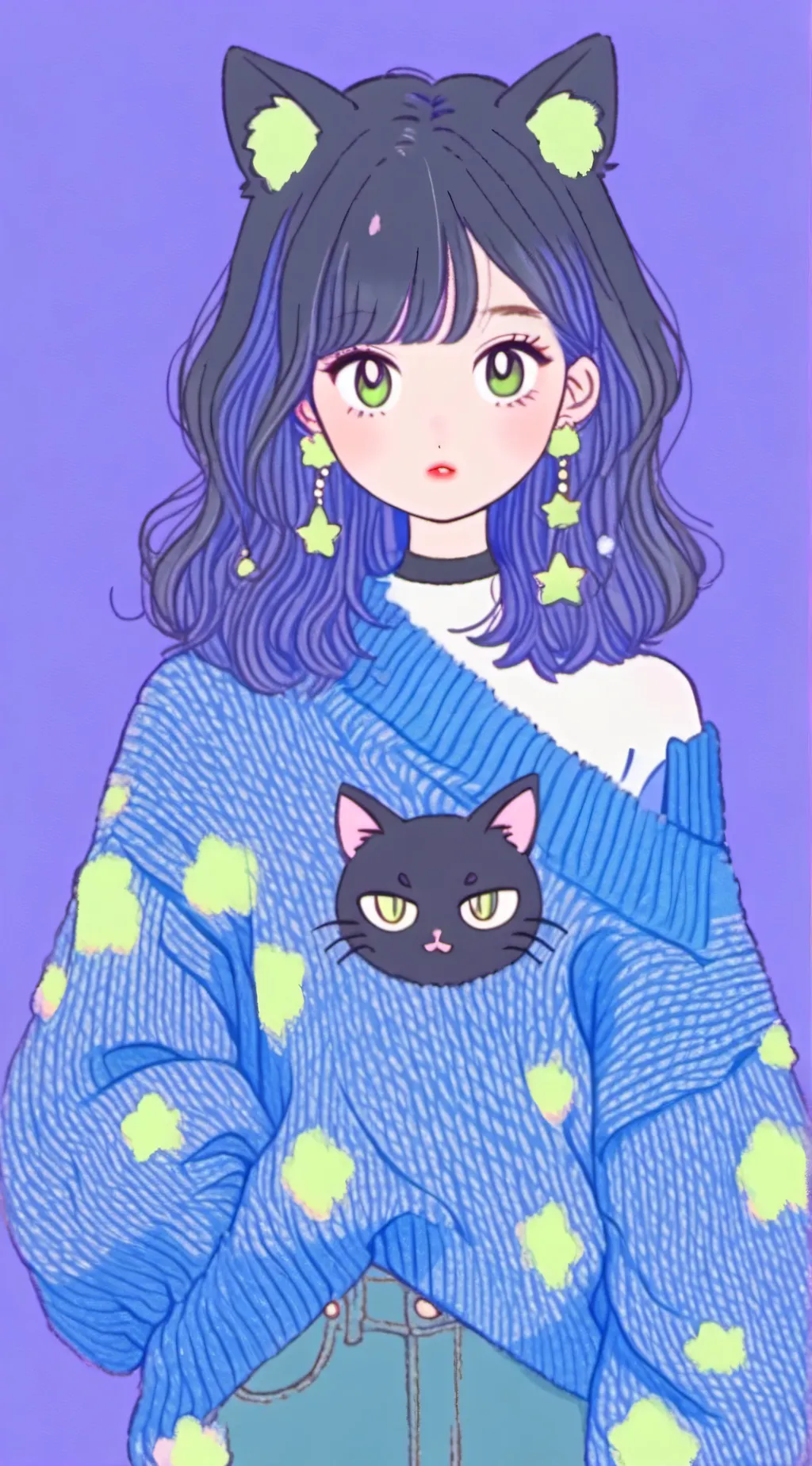 ai character: `Midnight` background