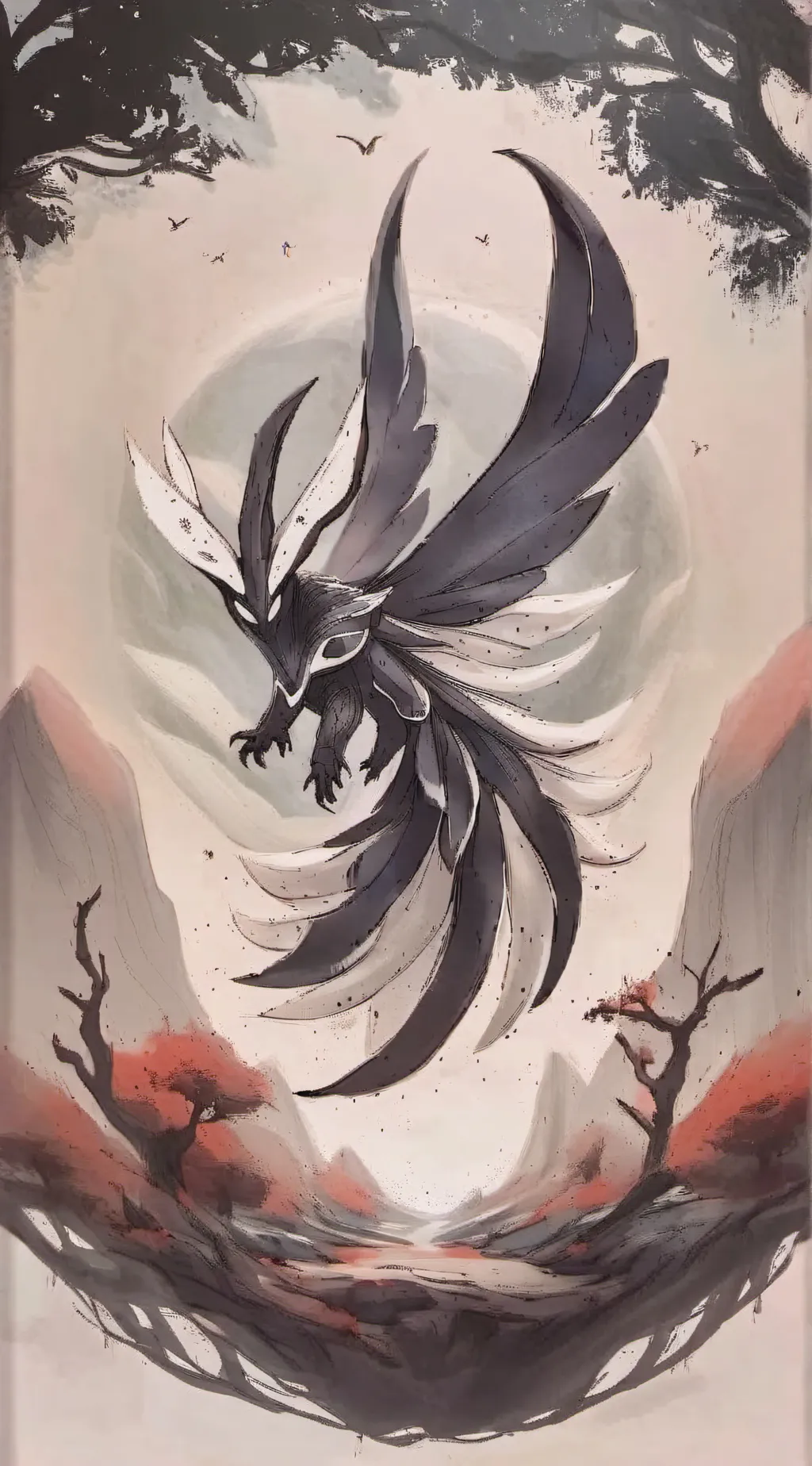 ai character: lunala background