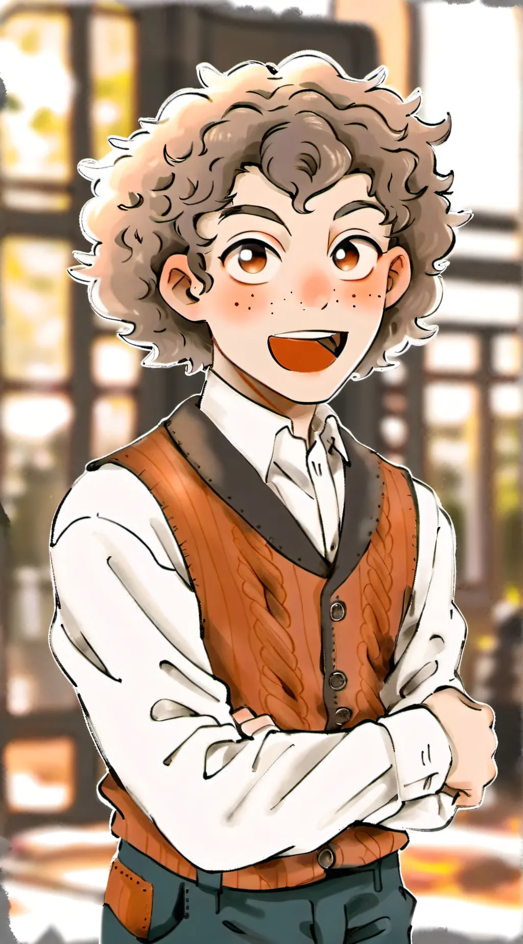 ai character: John Lauren’s  background