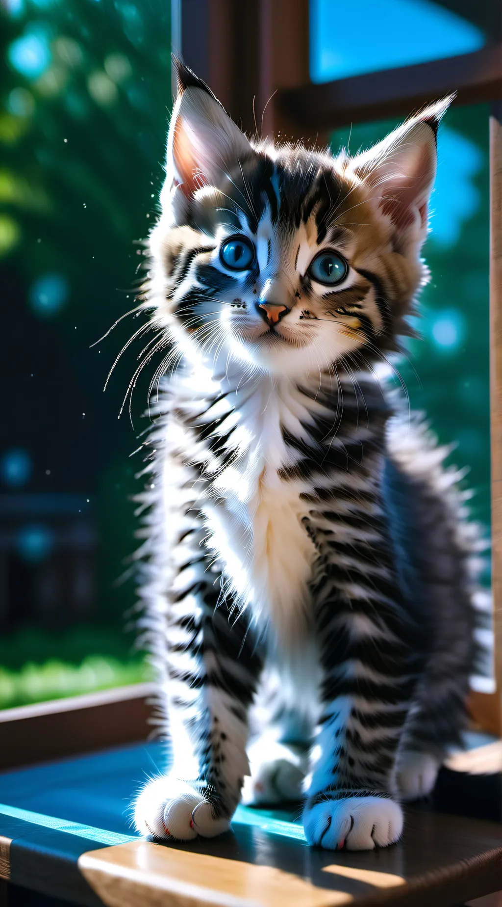 ai character: Immortal cat background