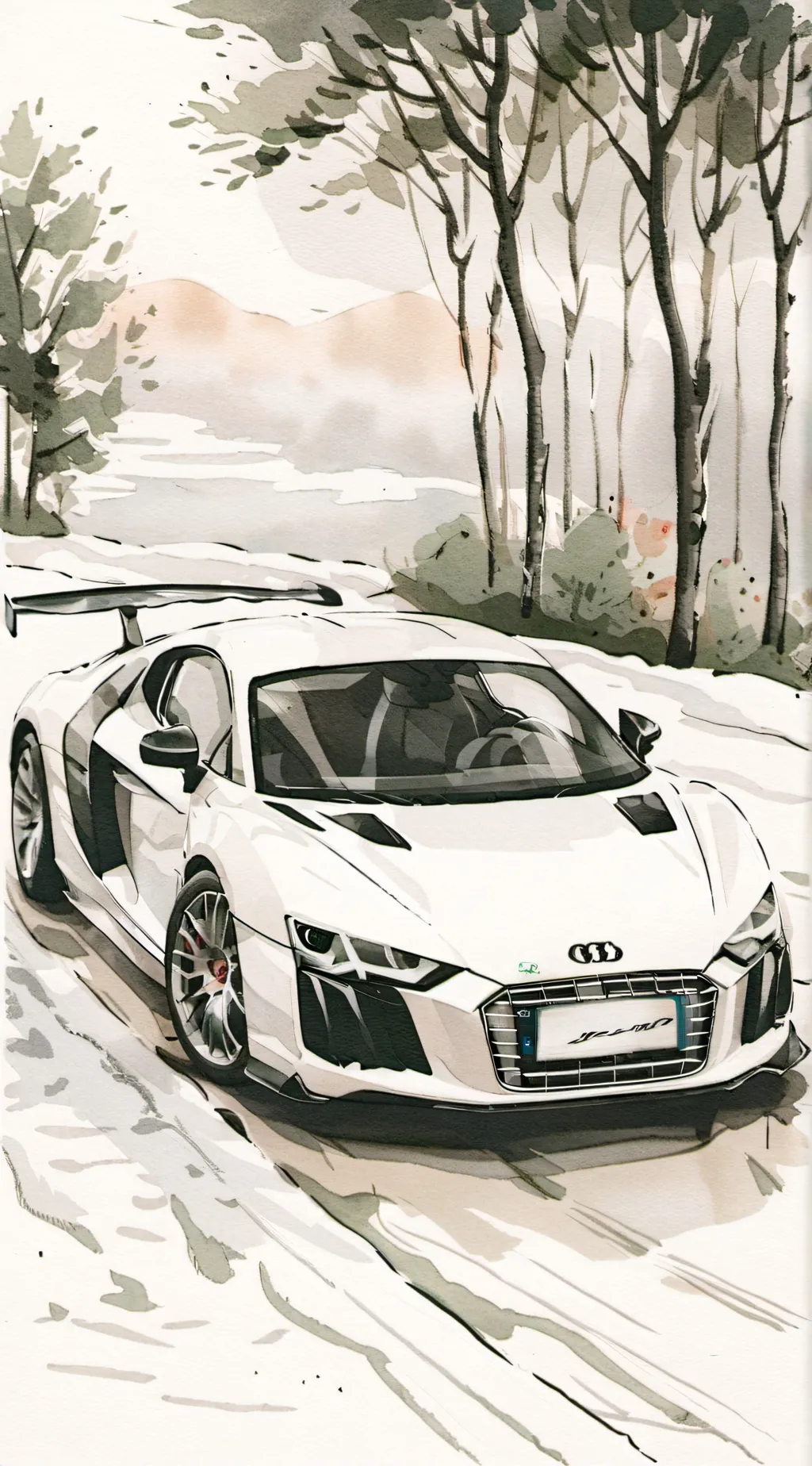 ai character: Road trip! background