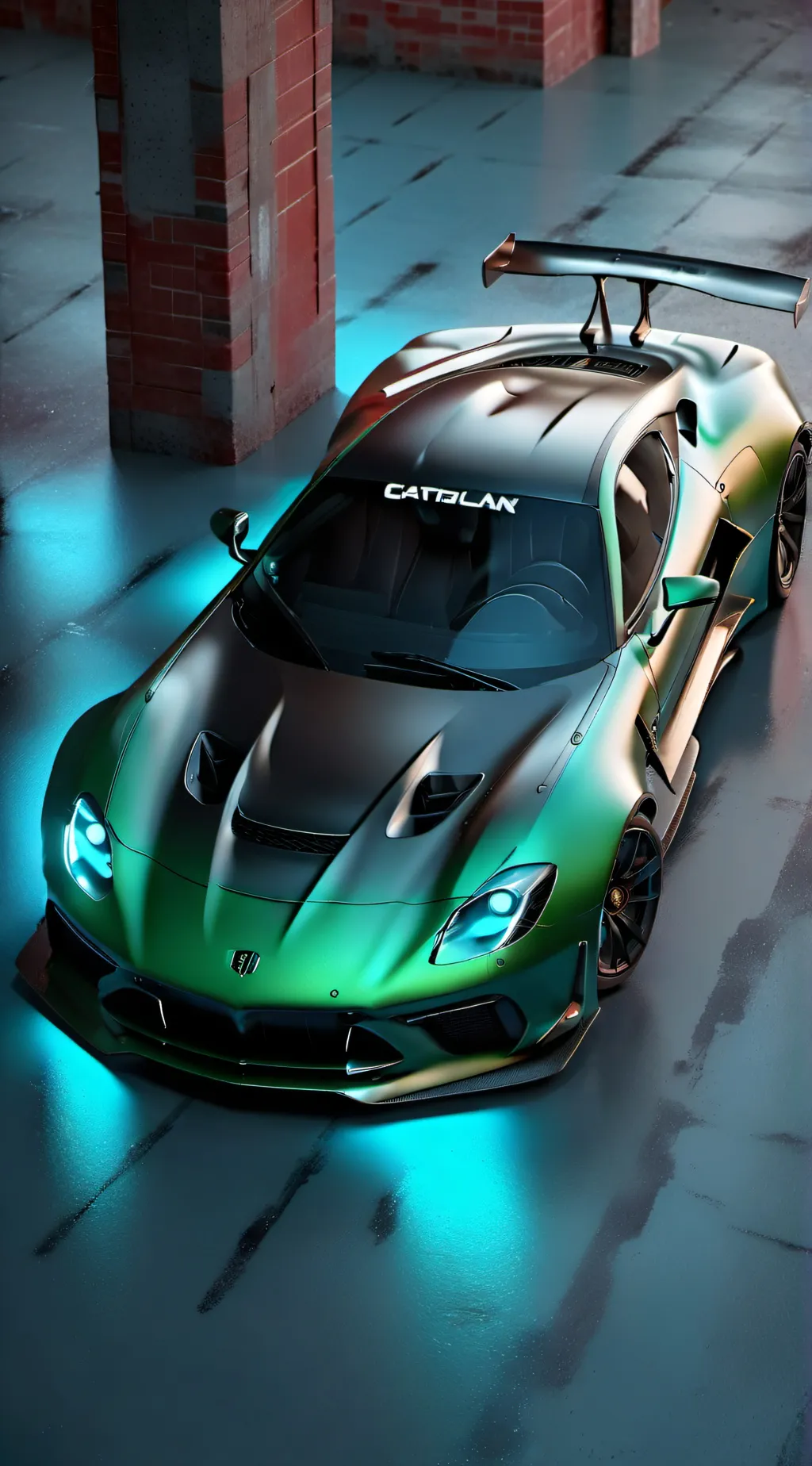 ai character: your dream car background