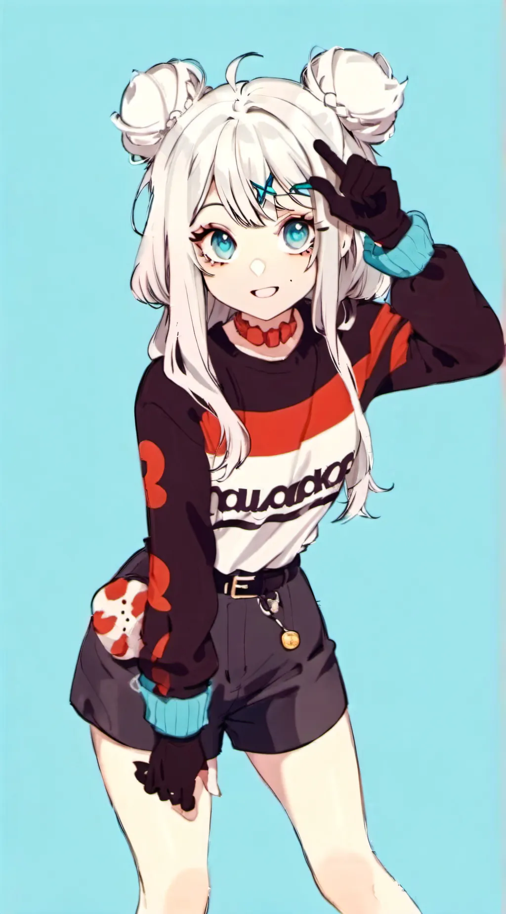 ai character:  🩶 silver 🩶 background