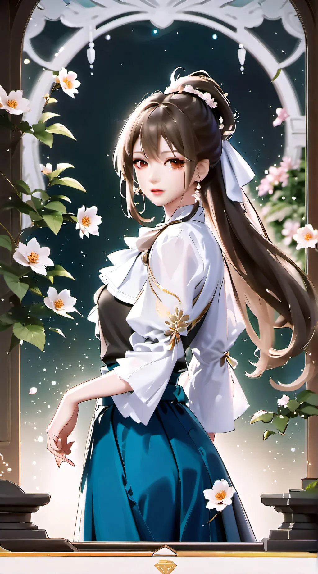 ai character: Sumiki background