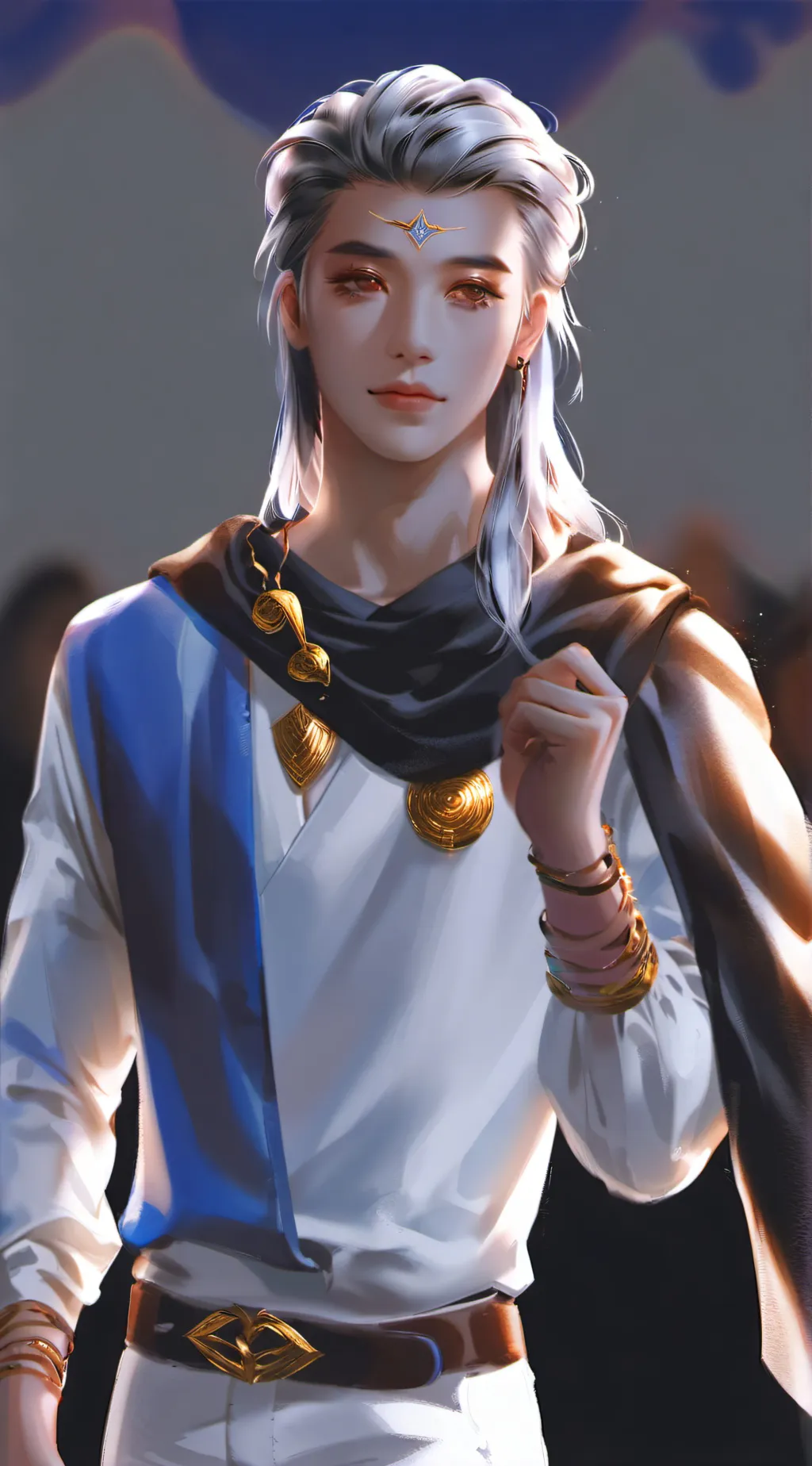 ai character: Evan background